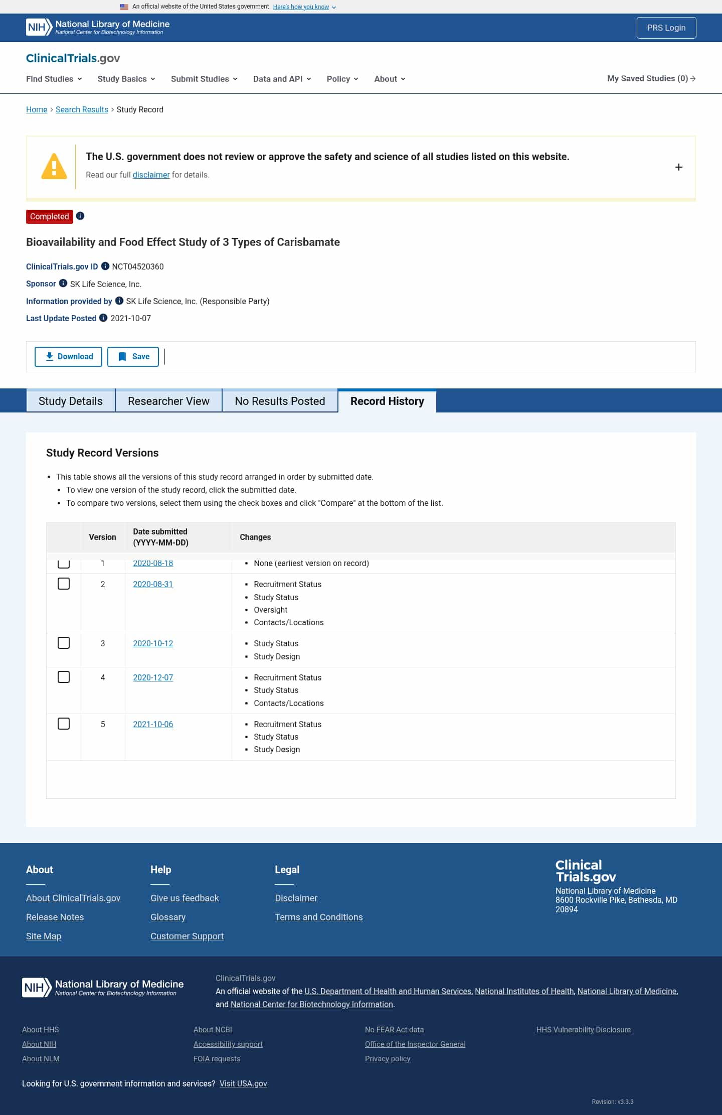 Latest website image capture