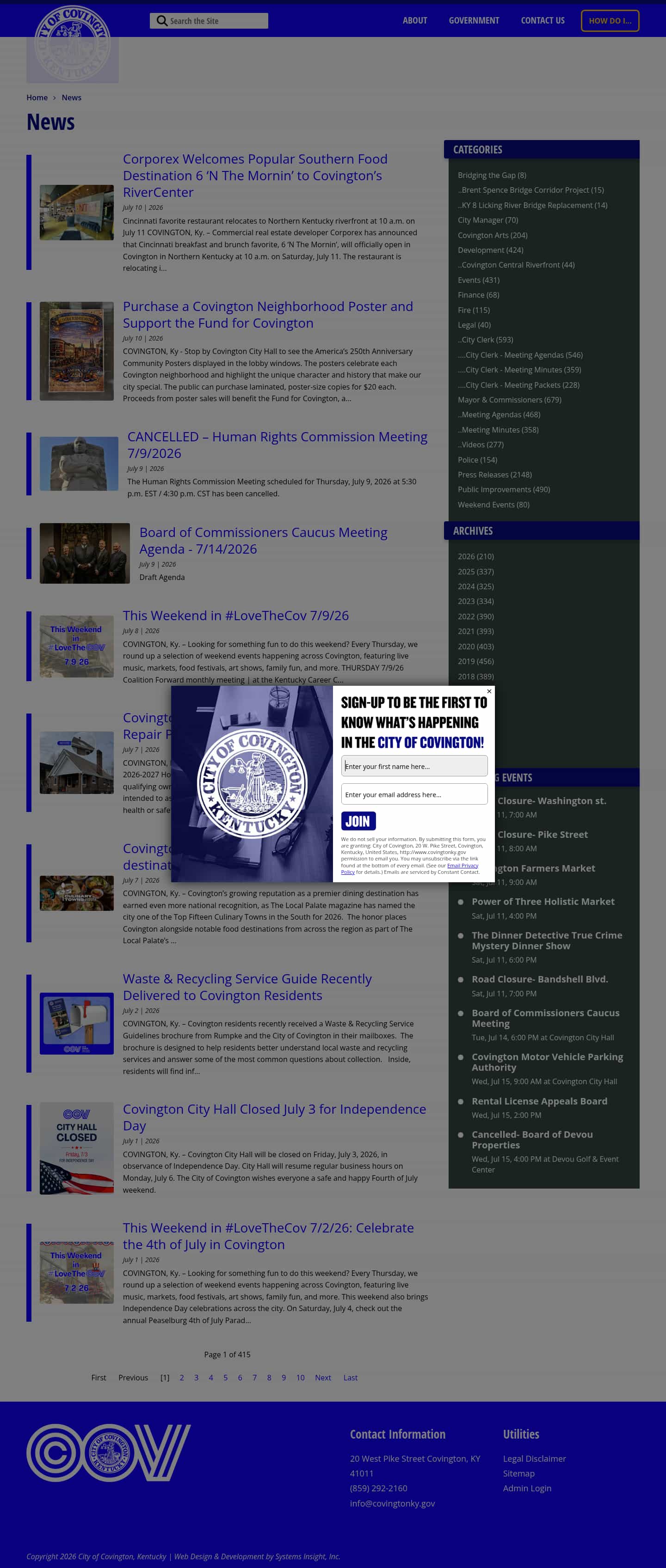 Latest website image capture