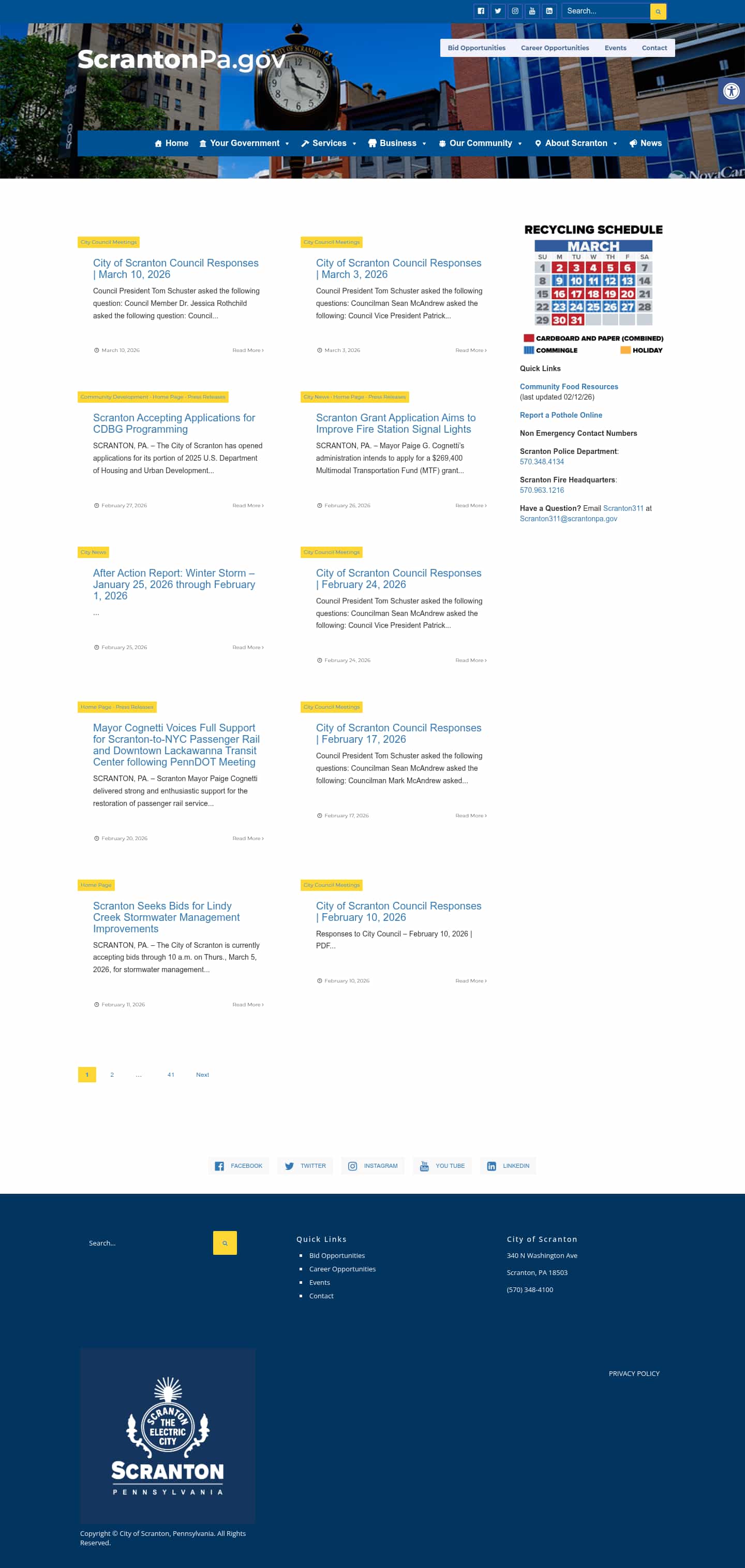 Latest website image capture