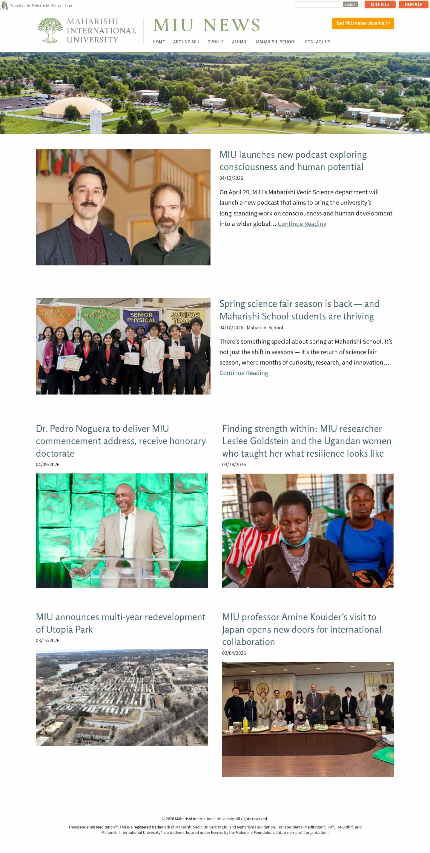 Latest website image capture