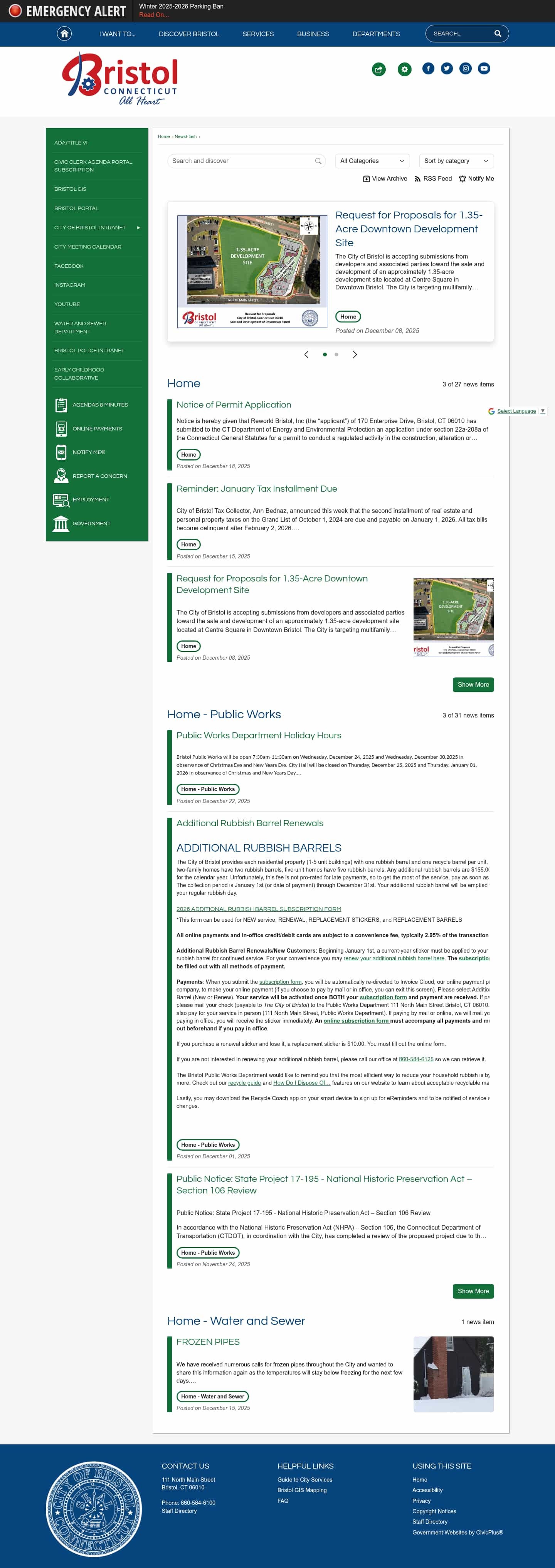 Latest website image capture