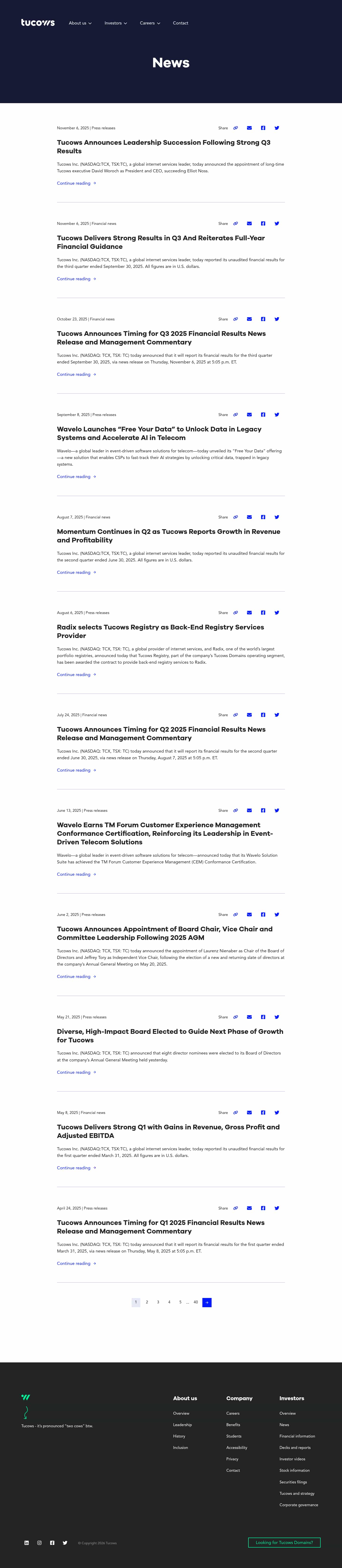 Latest website image capture