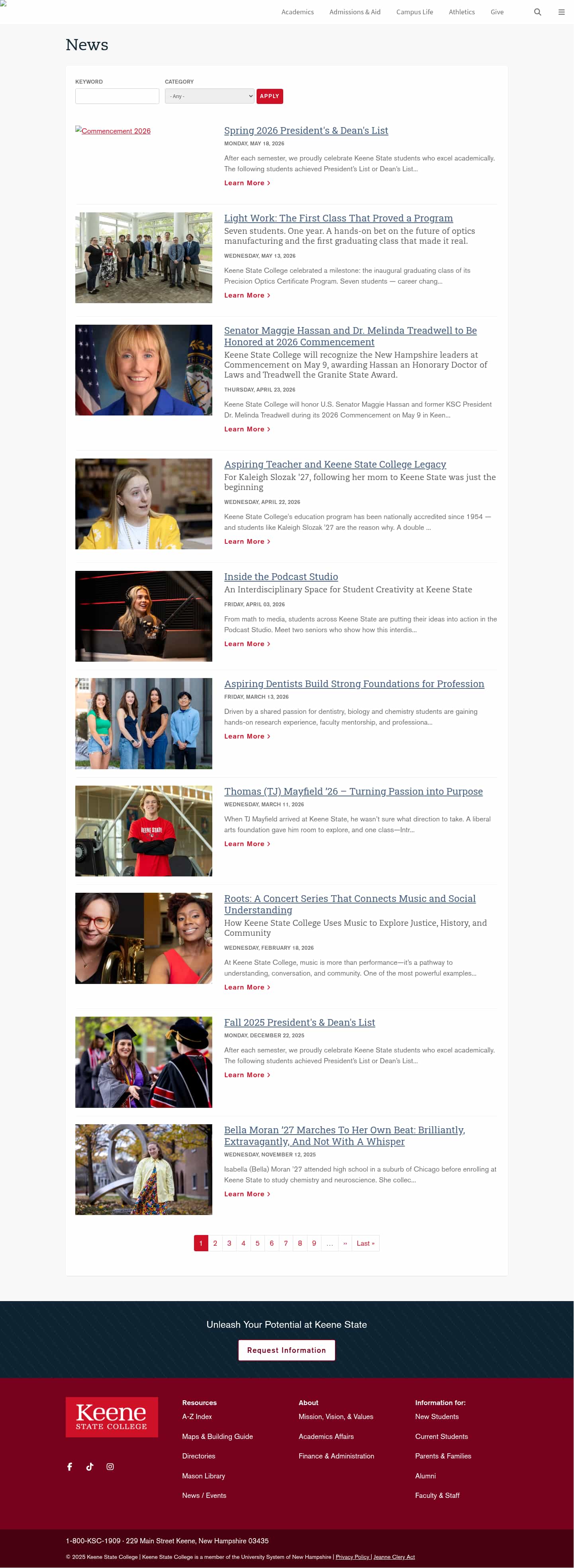 Latest website image capture