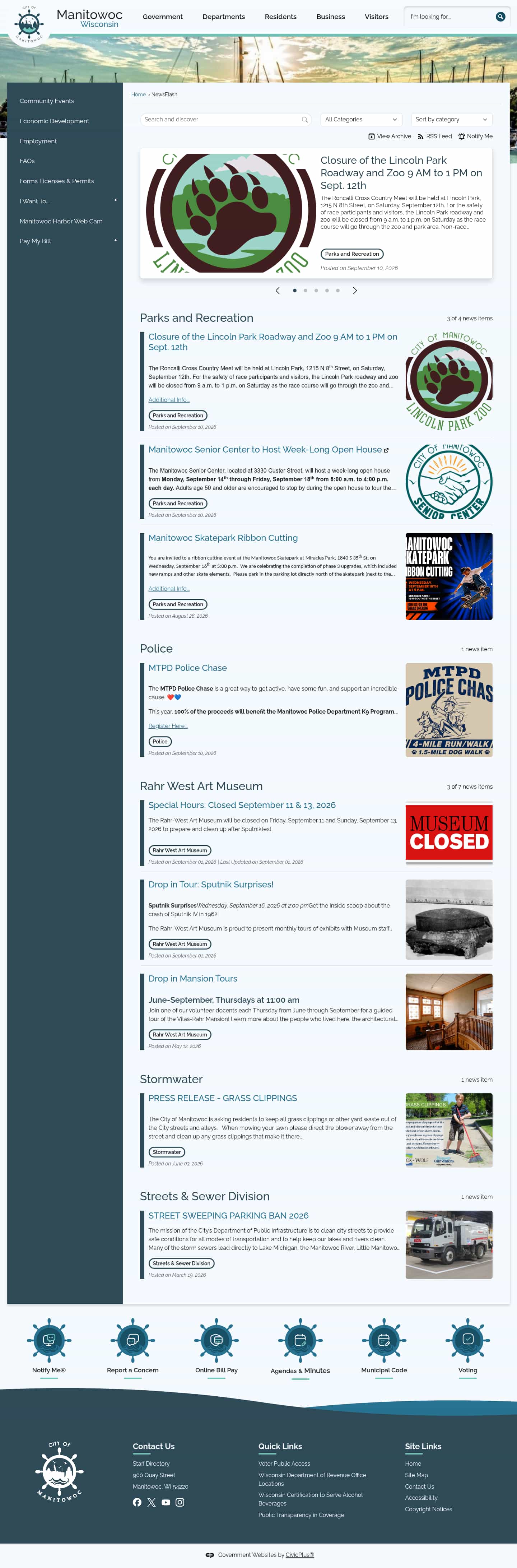 Latest website image capture