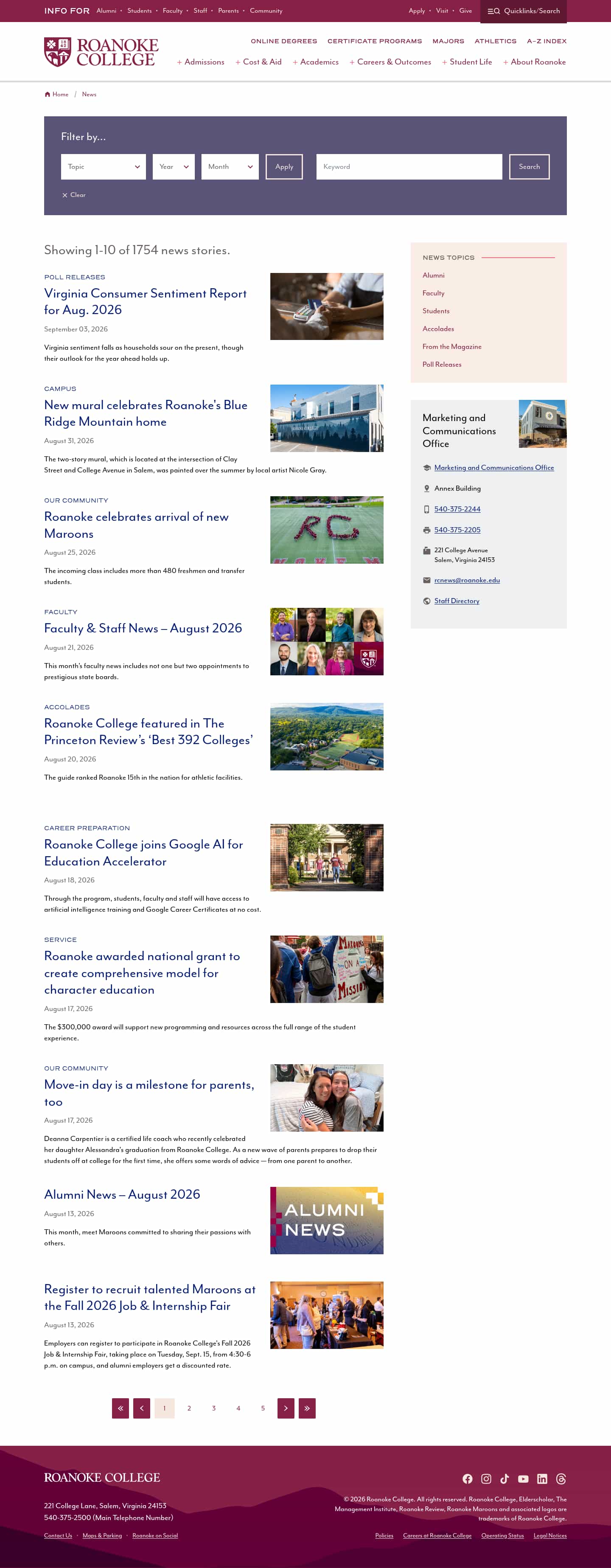 Latest website image capture