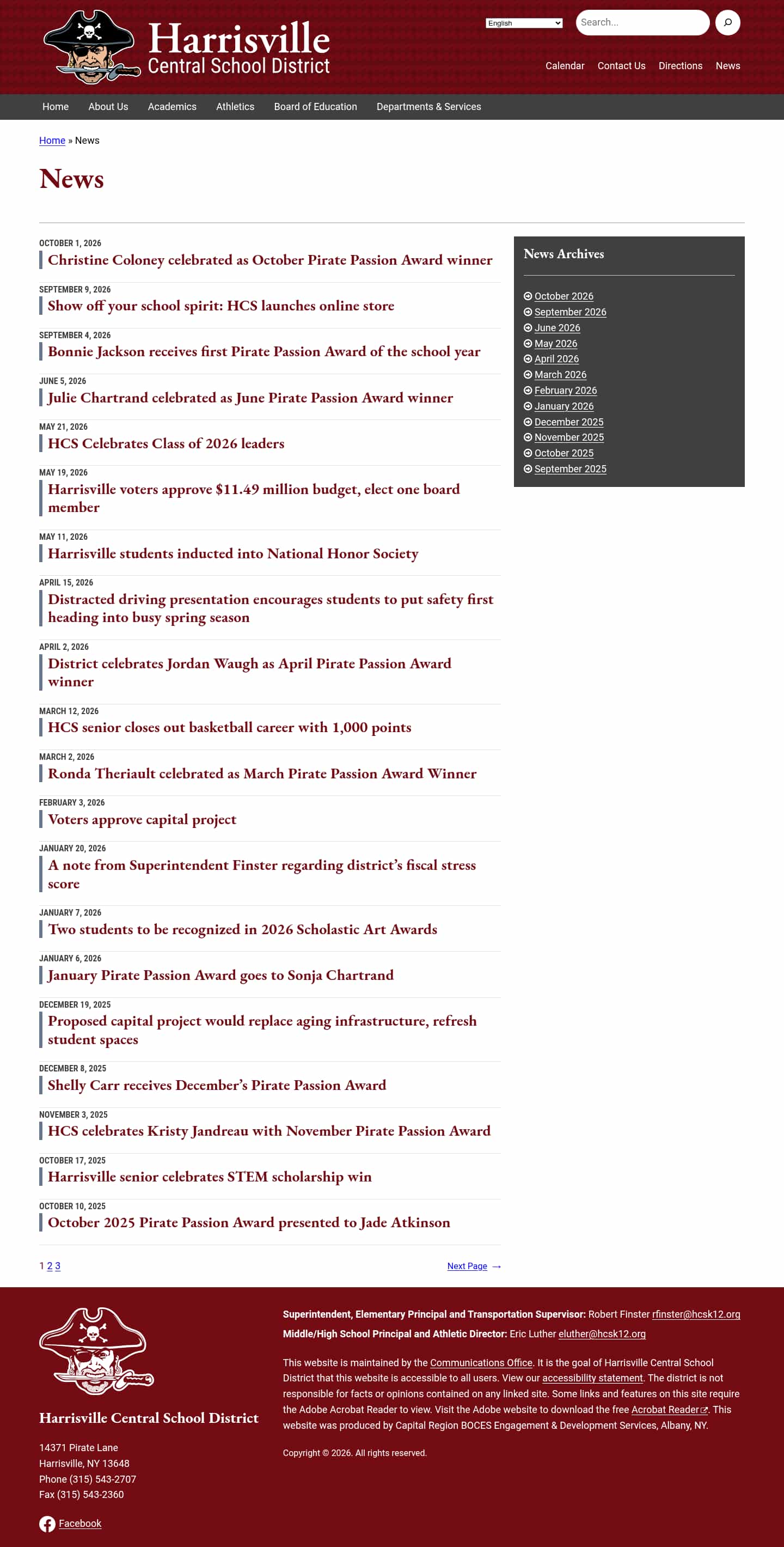 Latest website image capture