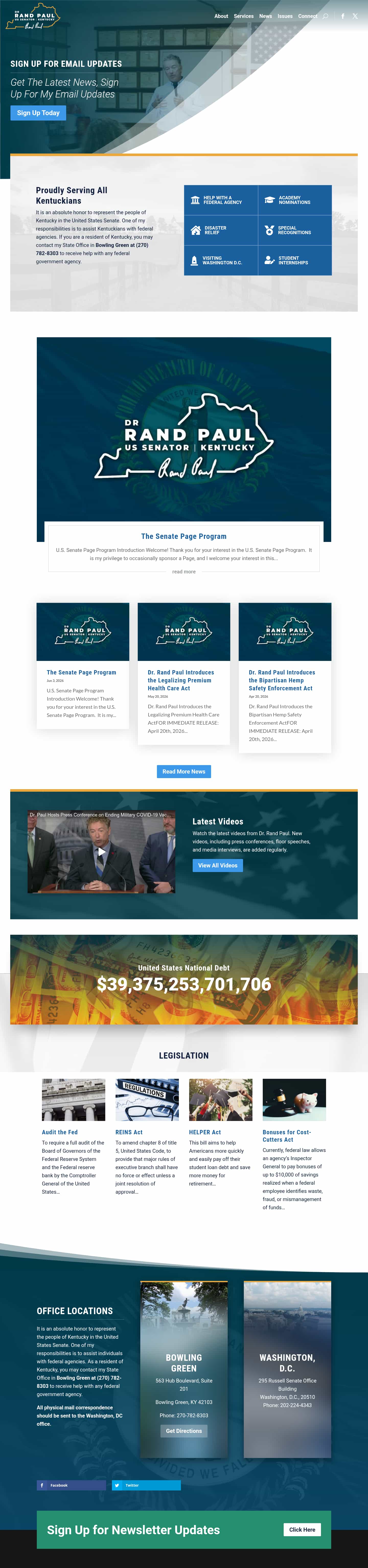 Latest website image capture