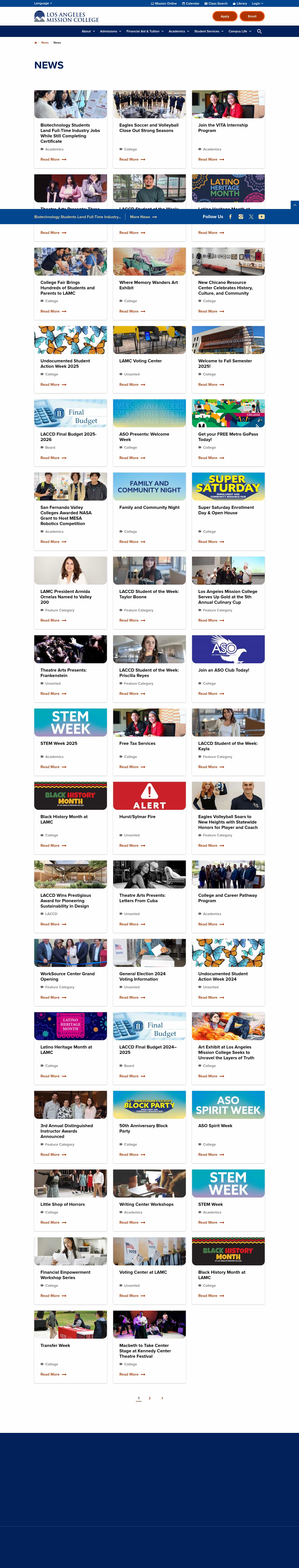 Latest website image capture