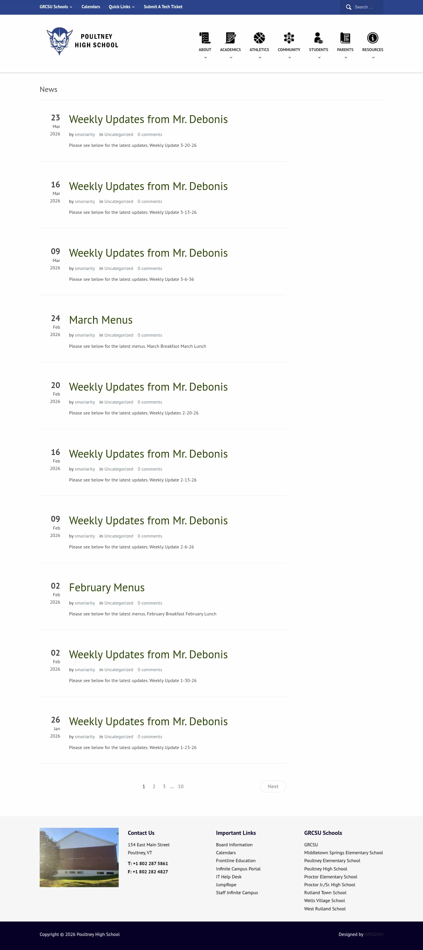 Latest website image capture