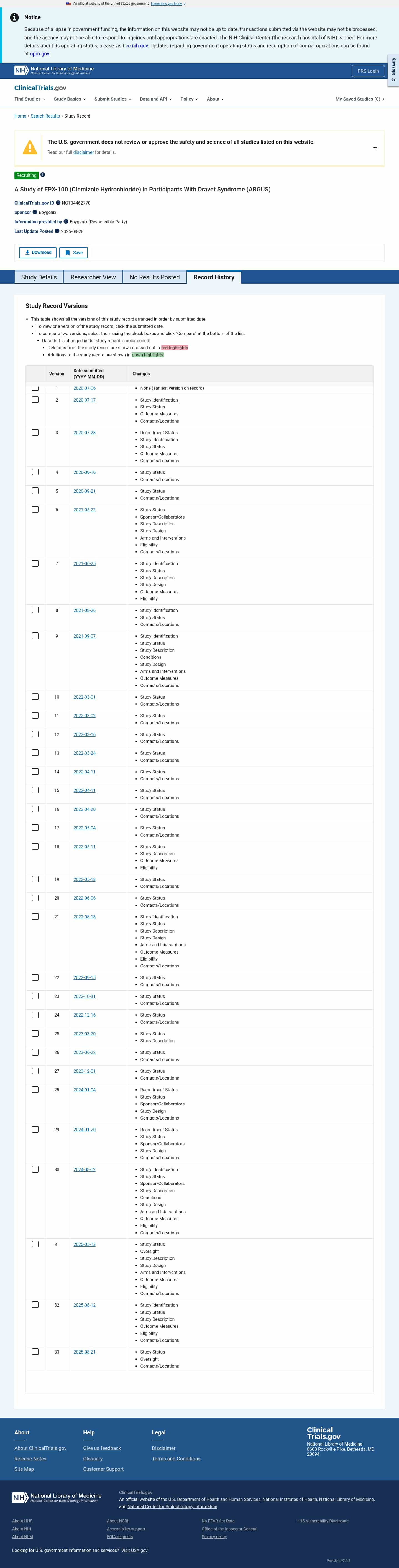 Latest website image capture