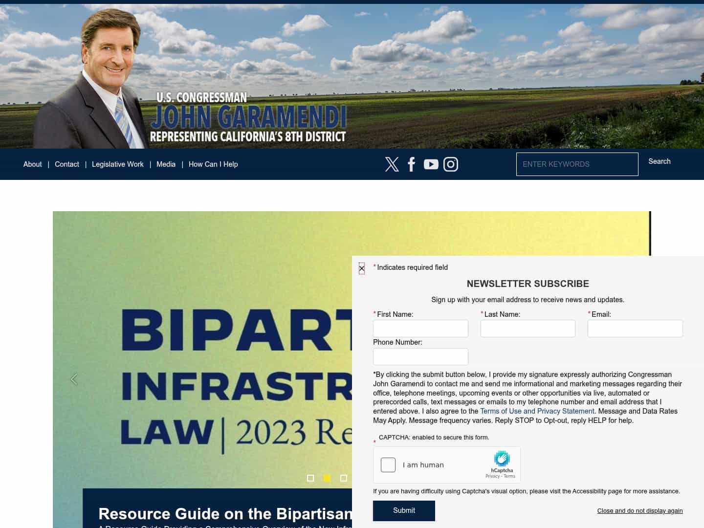 Latest website image capture