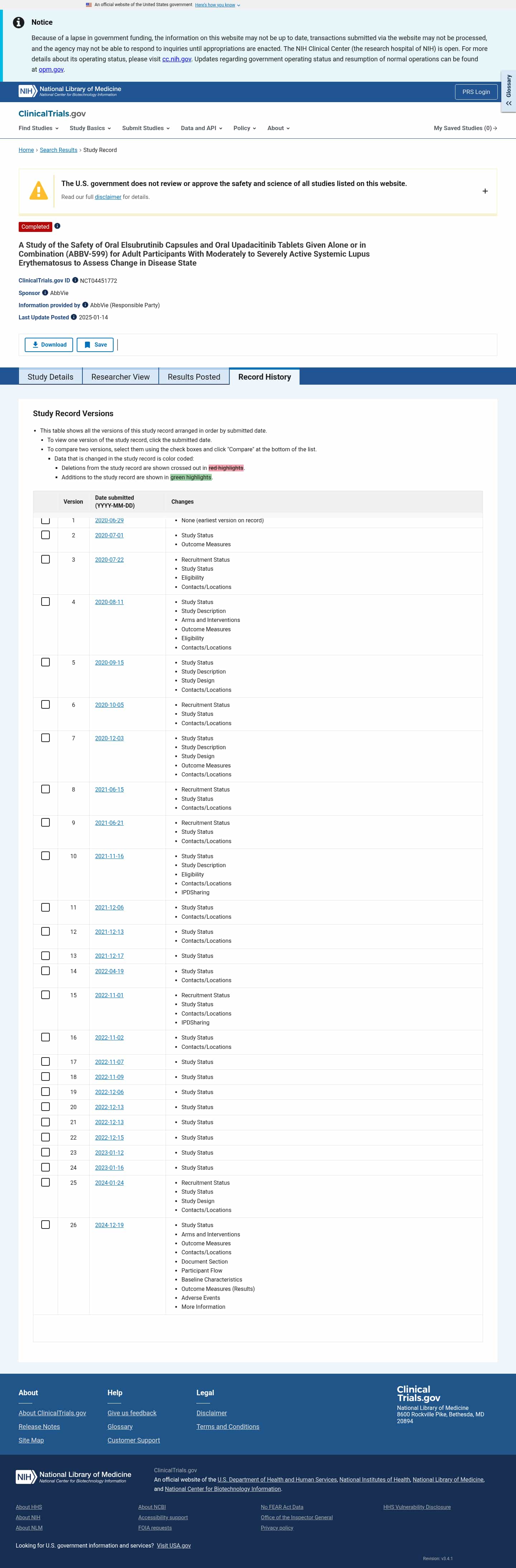 Latest website image capture