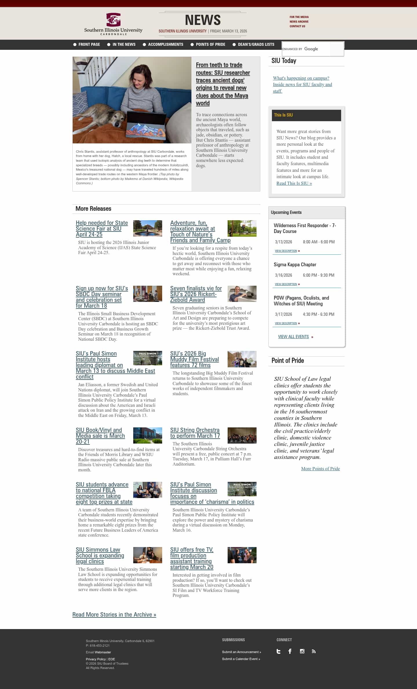 Latest website image capture