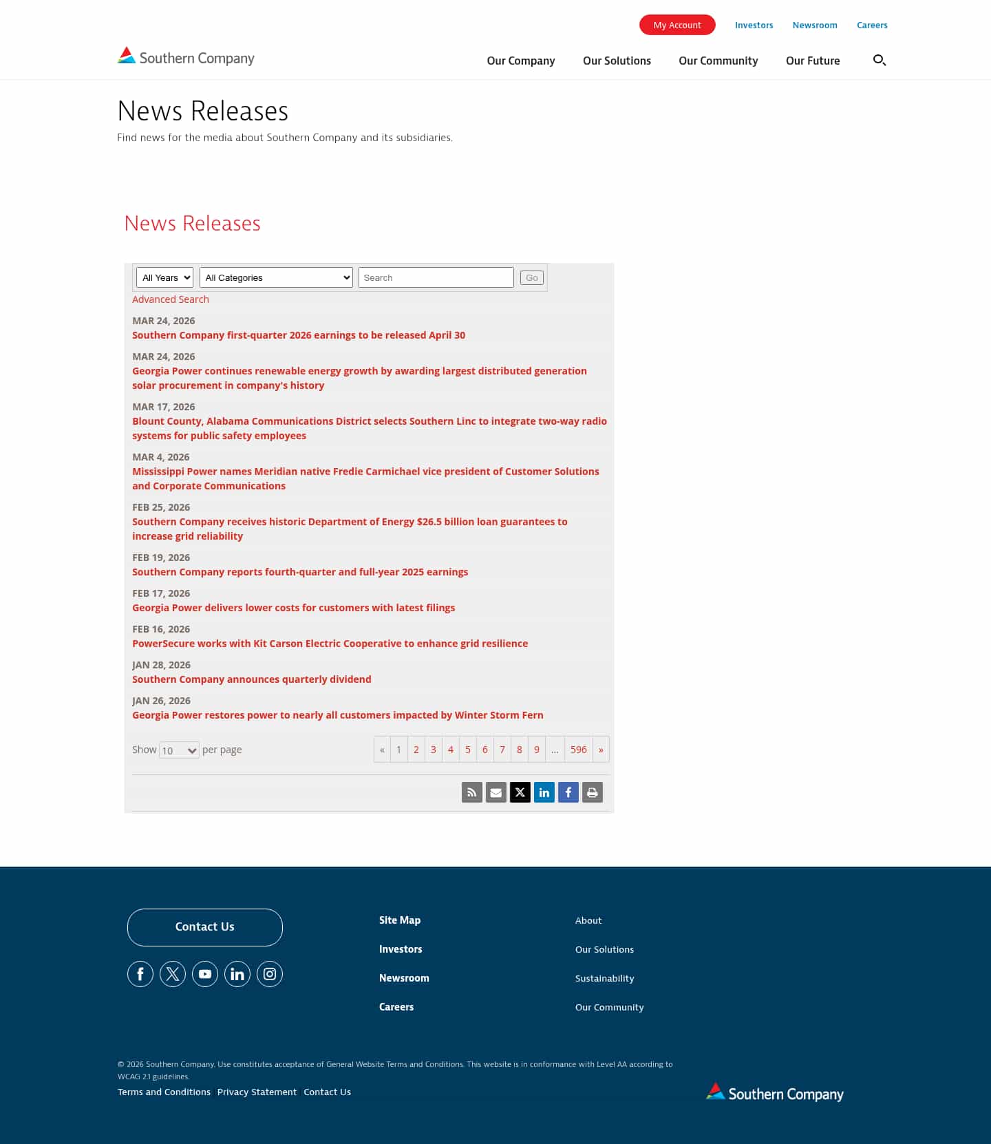 Latest website image capture