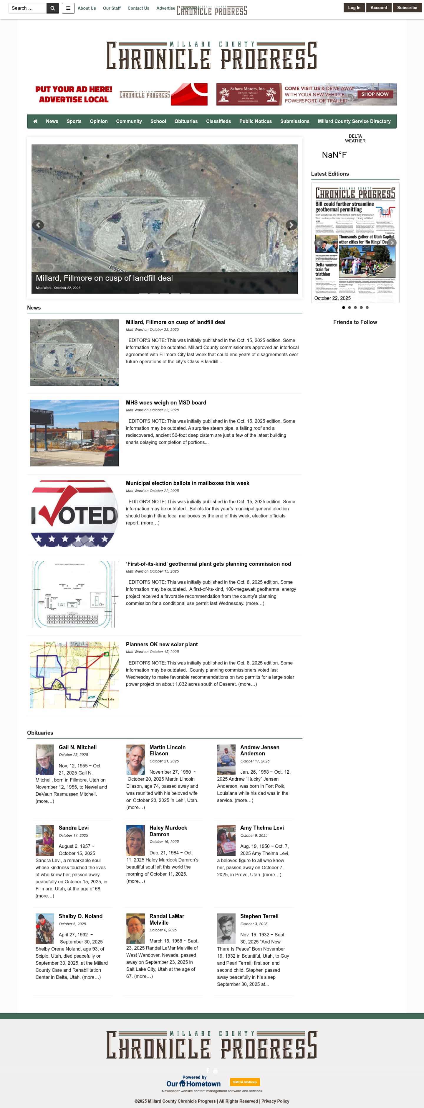 Latest website image capture