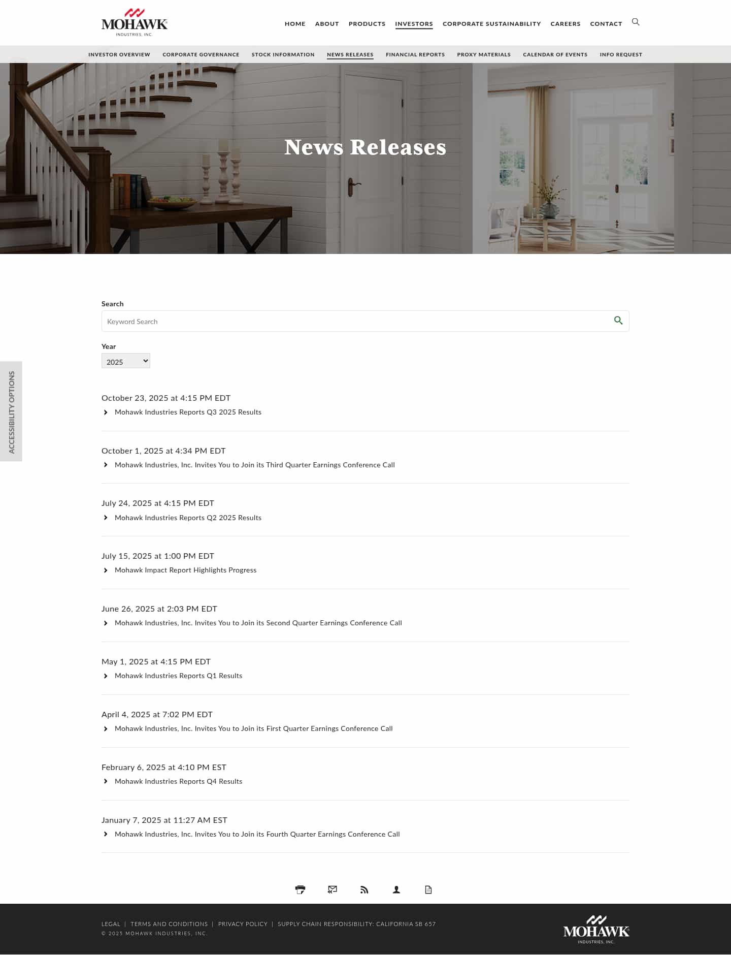 Latest website image capture