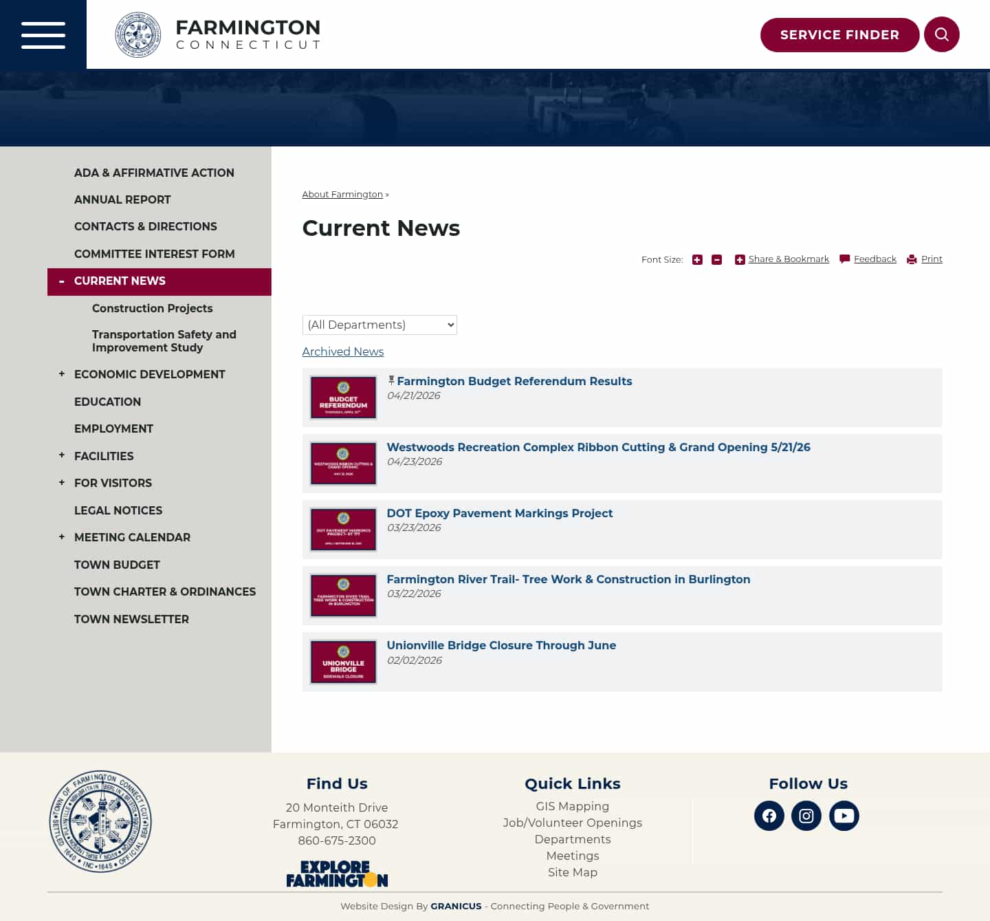 Latest website image capture