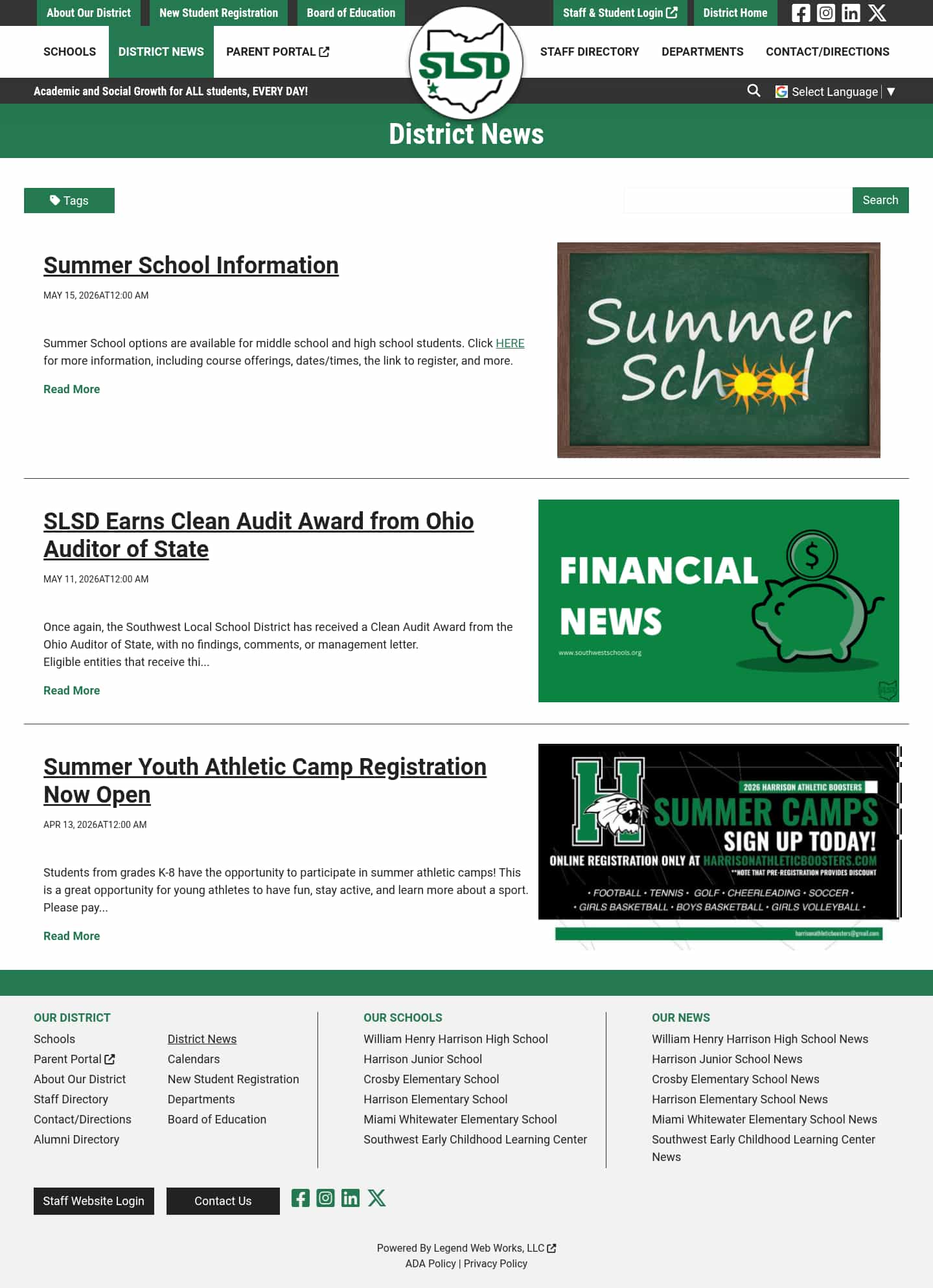 Latest website image capture