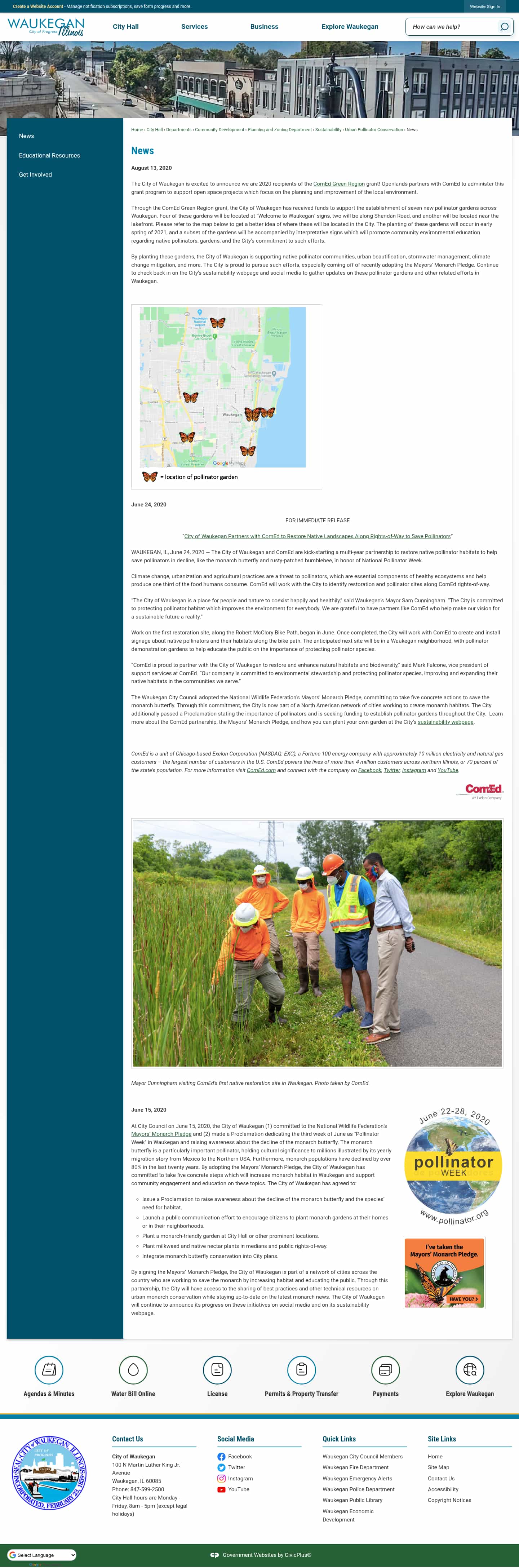 Latest website image capture