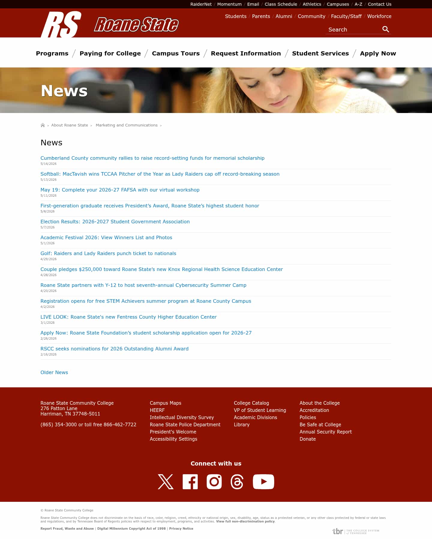 Latest website image capture