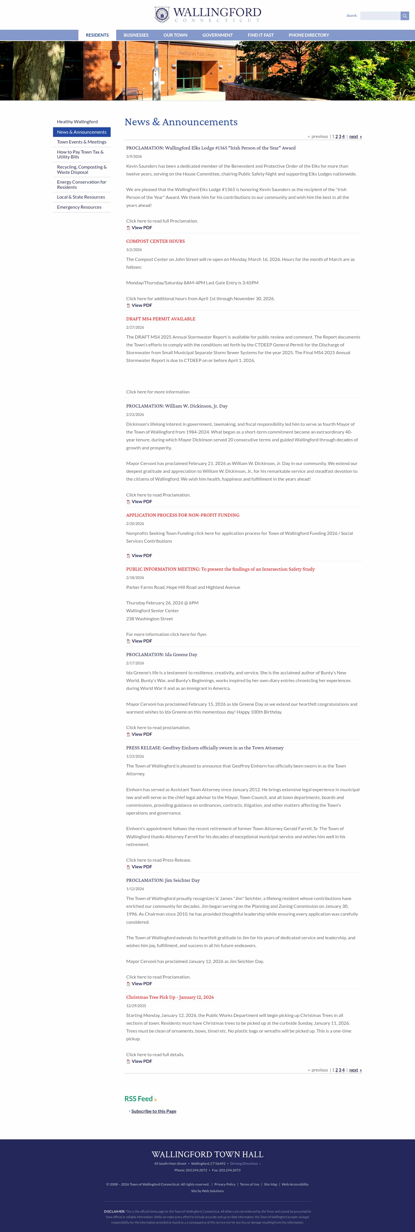 Latest website image capture