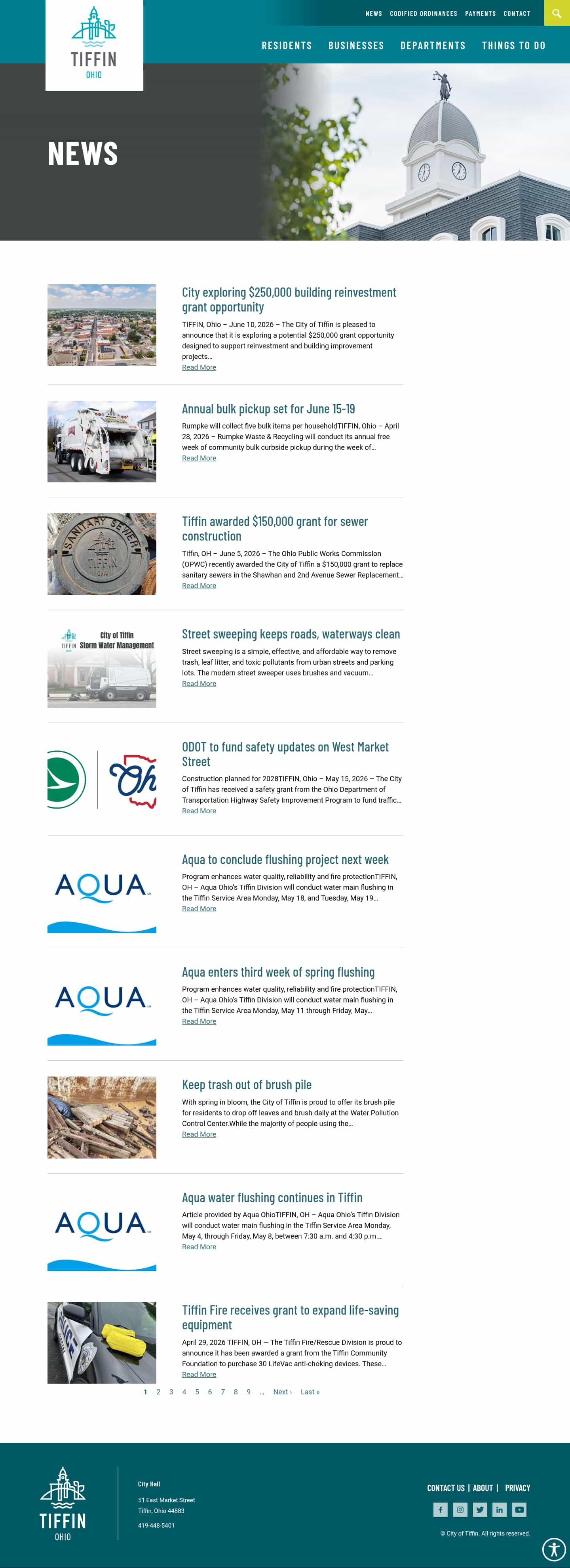 Latest website image capture