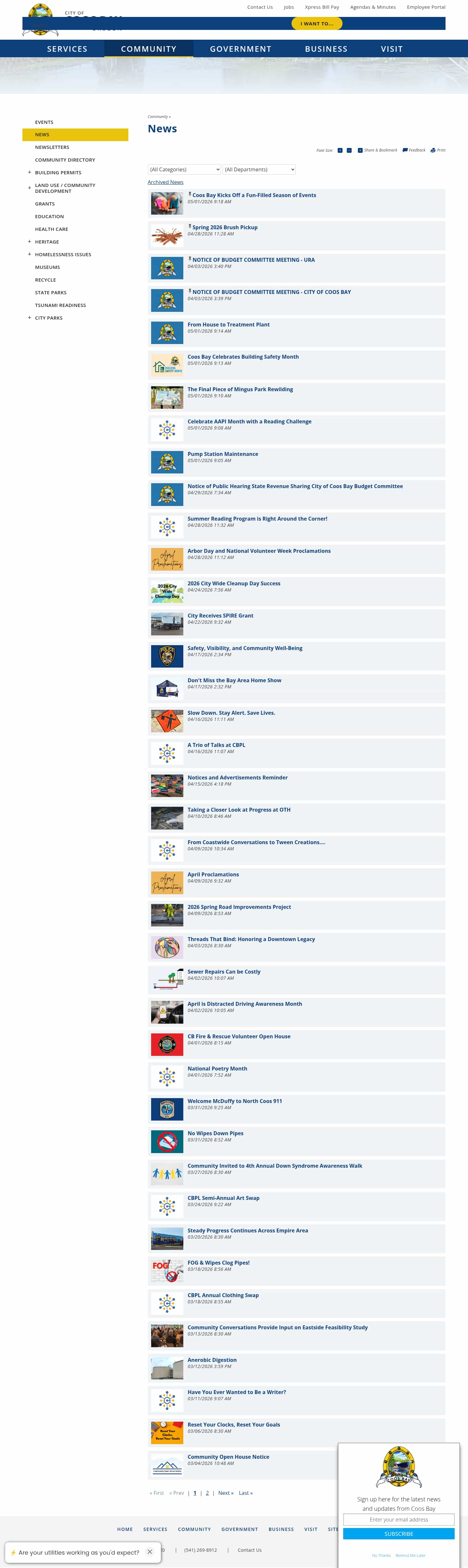Latest website image capture