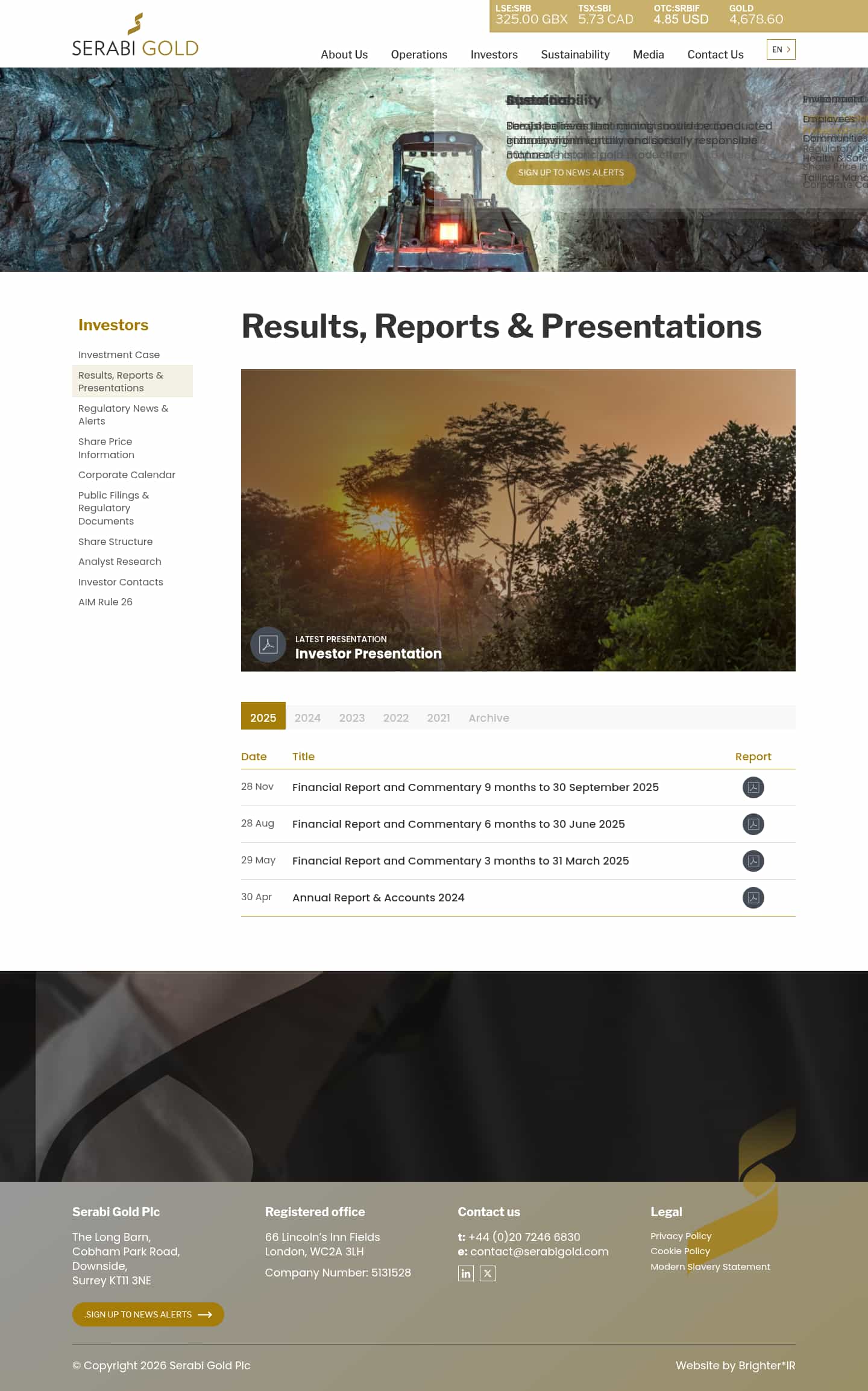 Latest website image capture