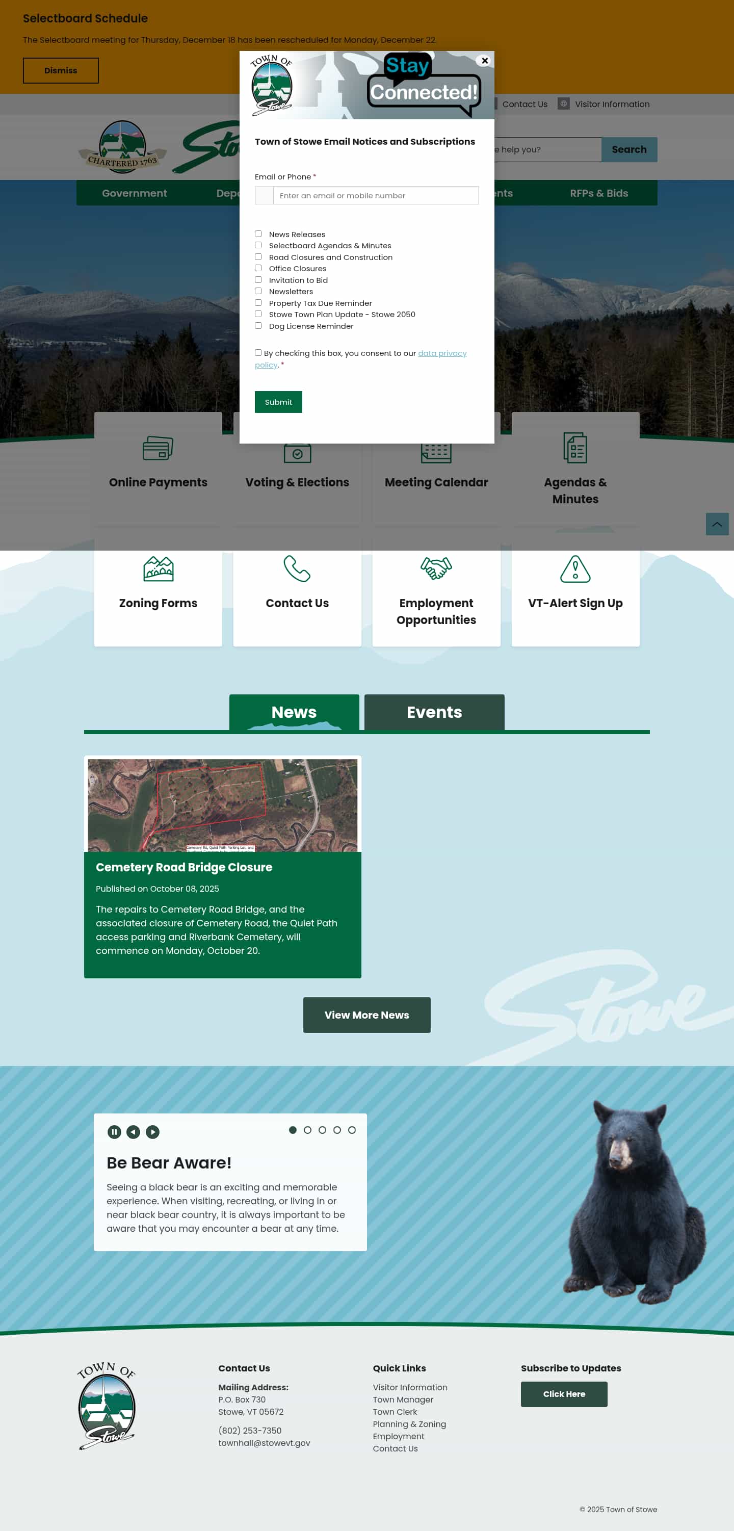 Latest website image capture