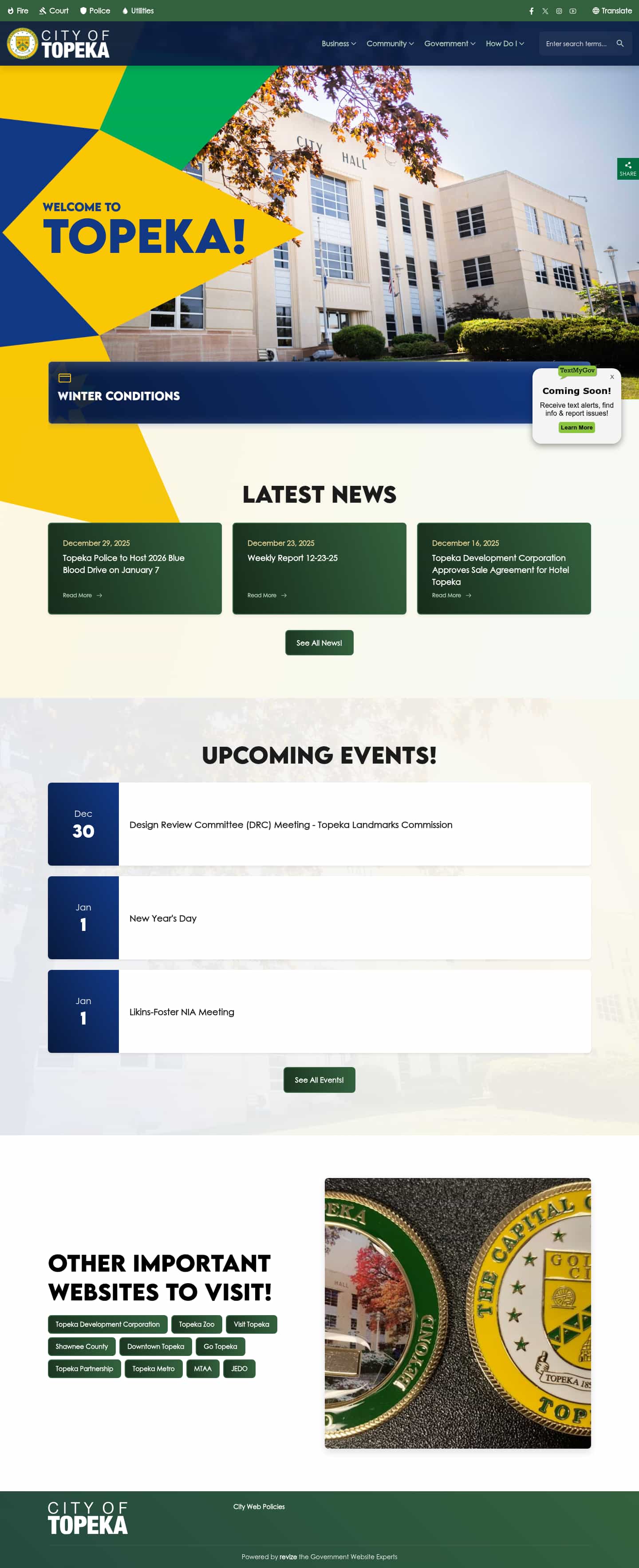 Latest website image capture