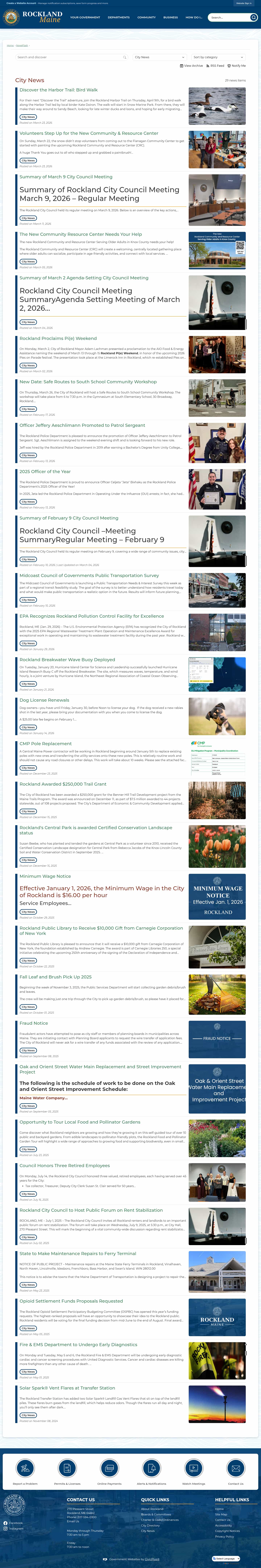 Latest website image capture