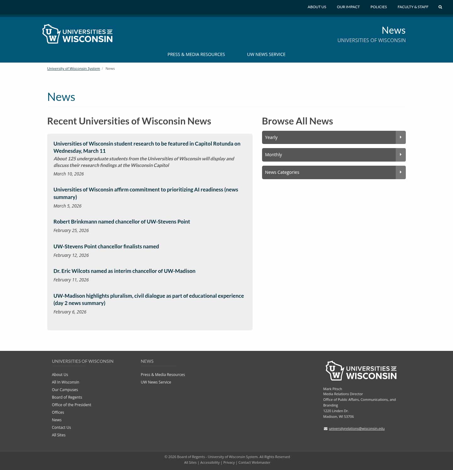 Latest website image capture