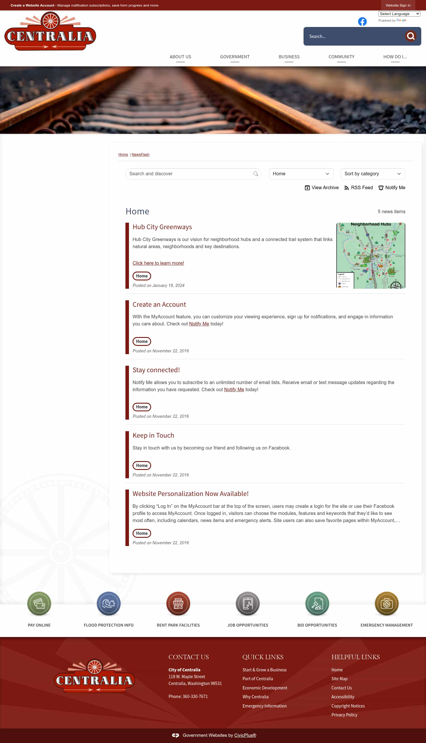Latest website image capture