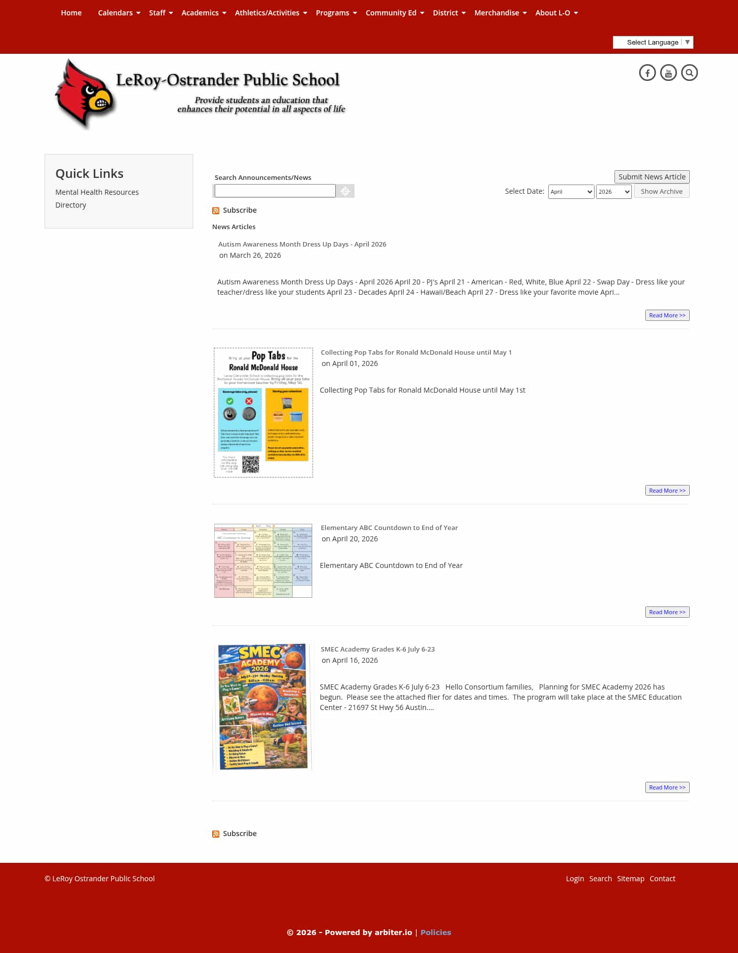 Latest website image capture