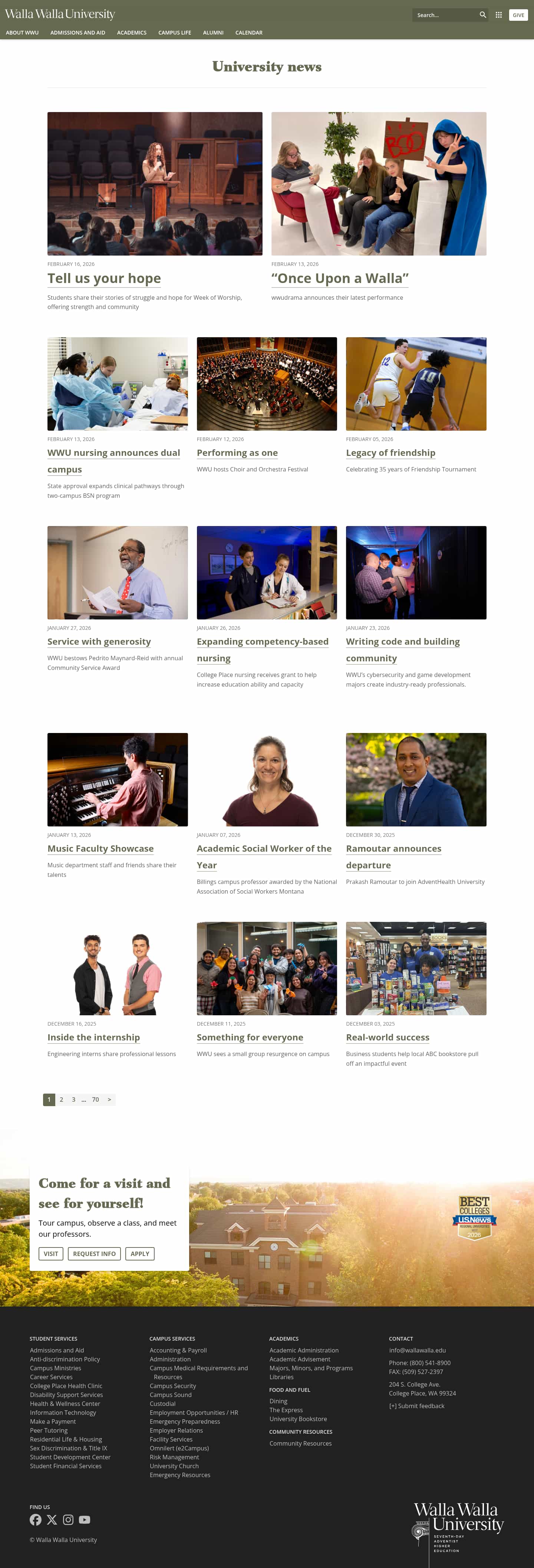 Latest website image capture