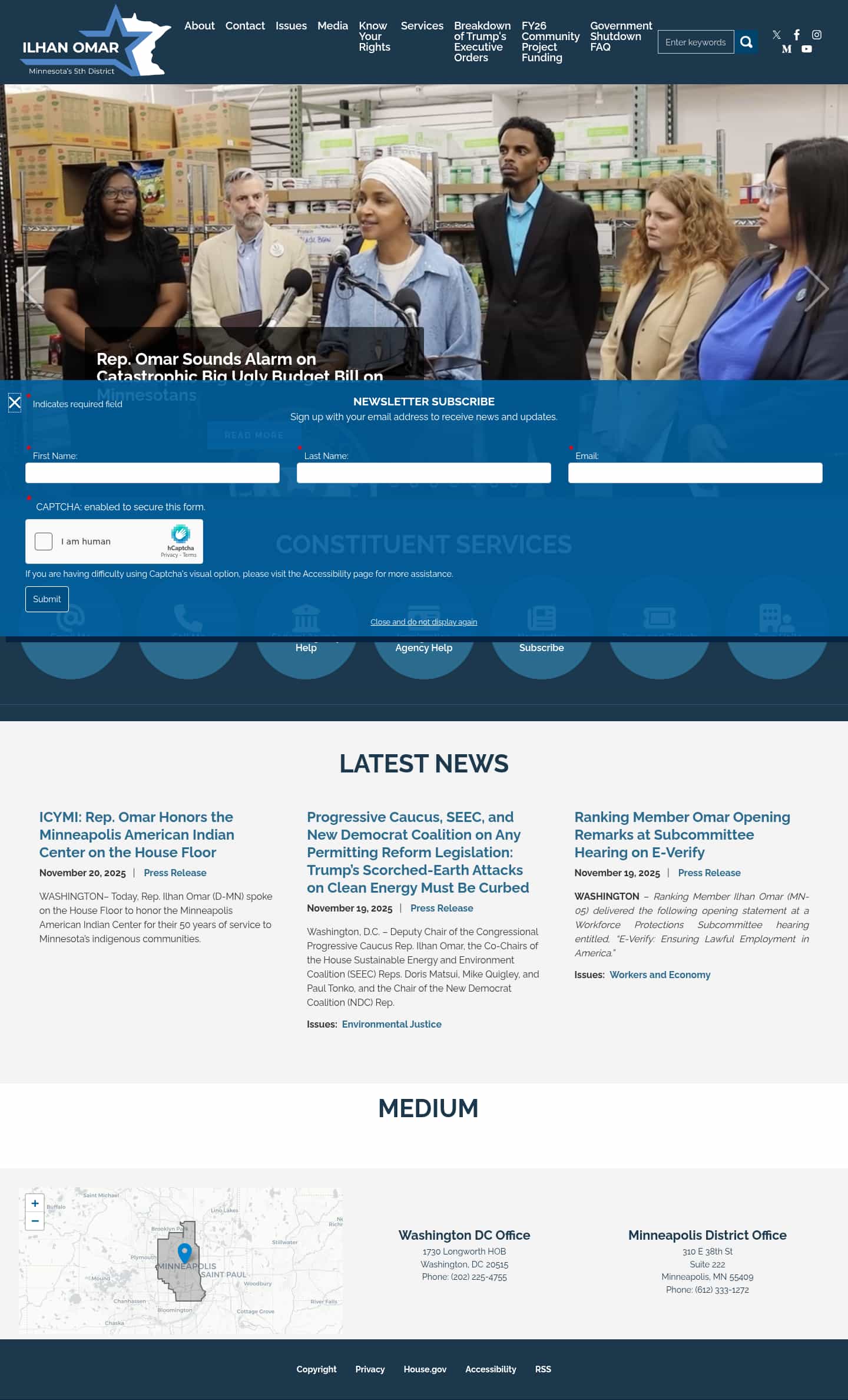 Latest website image capture