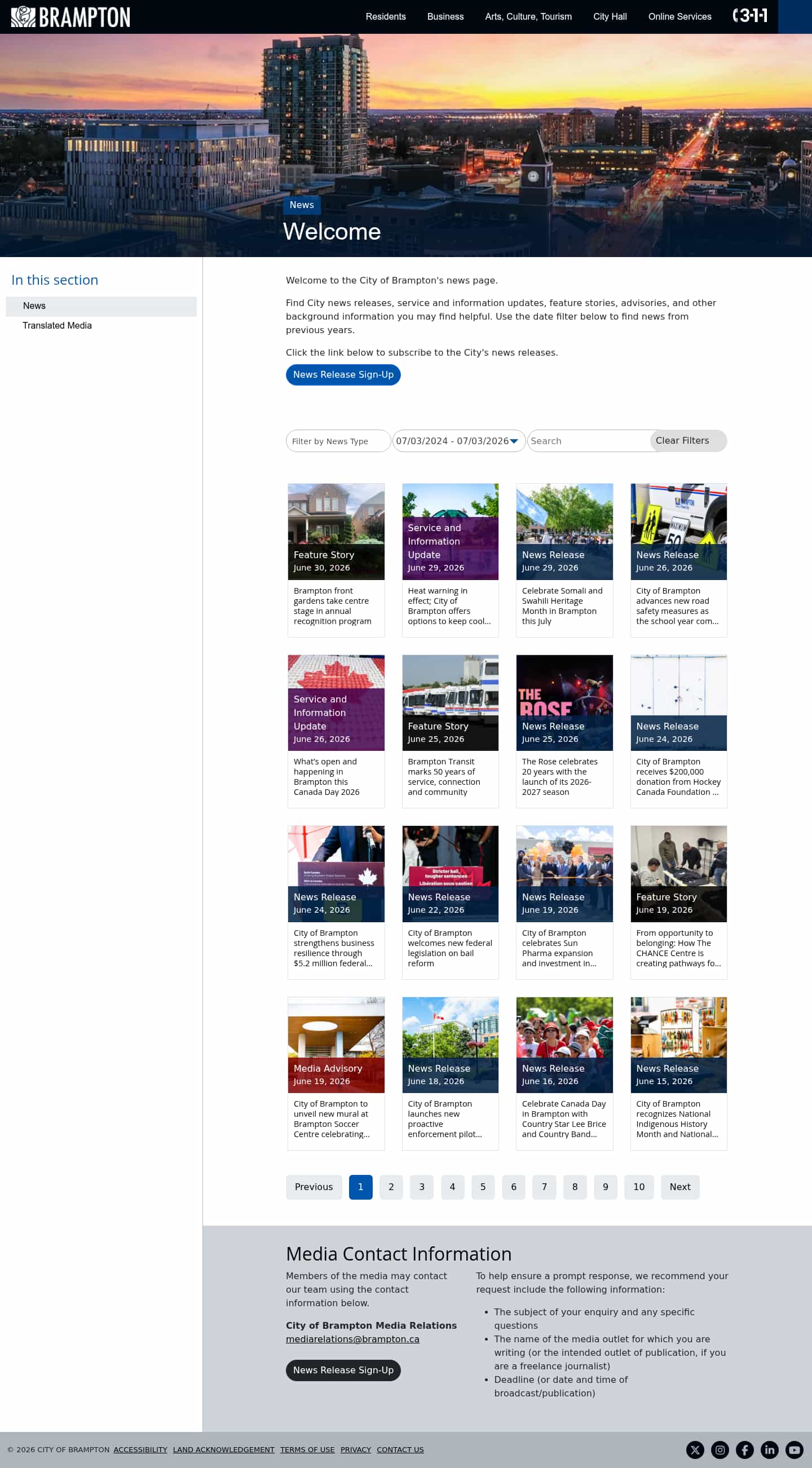 Latest website image capture