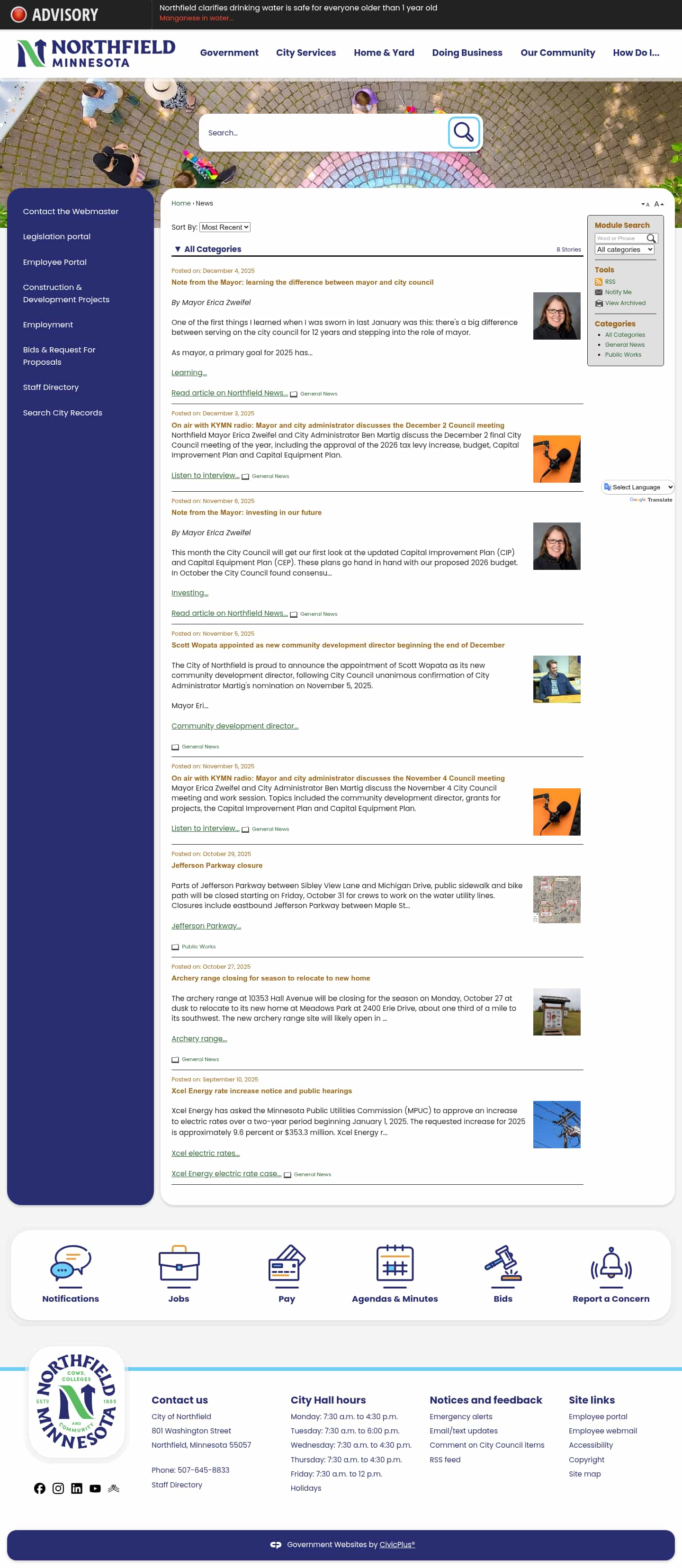 Latest website image capture