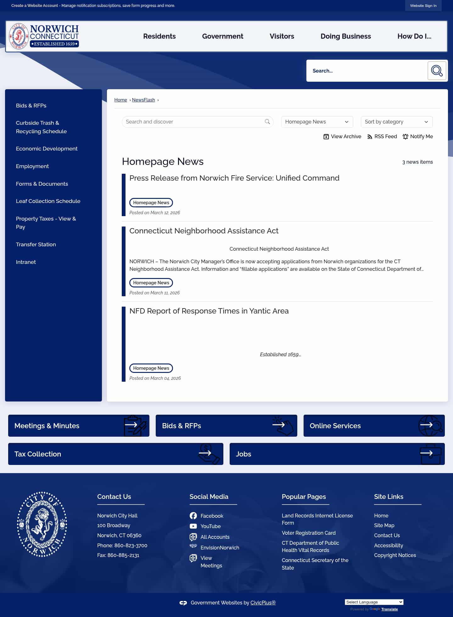 Latest website image capture