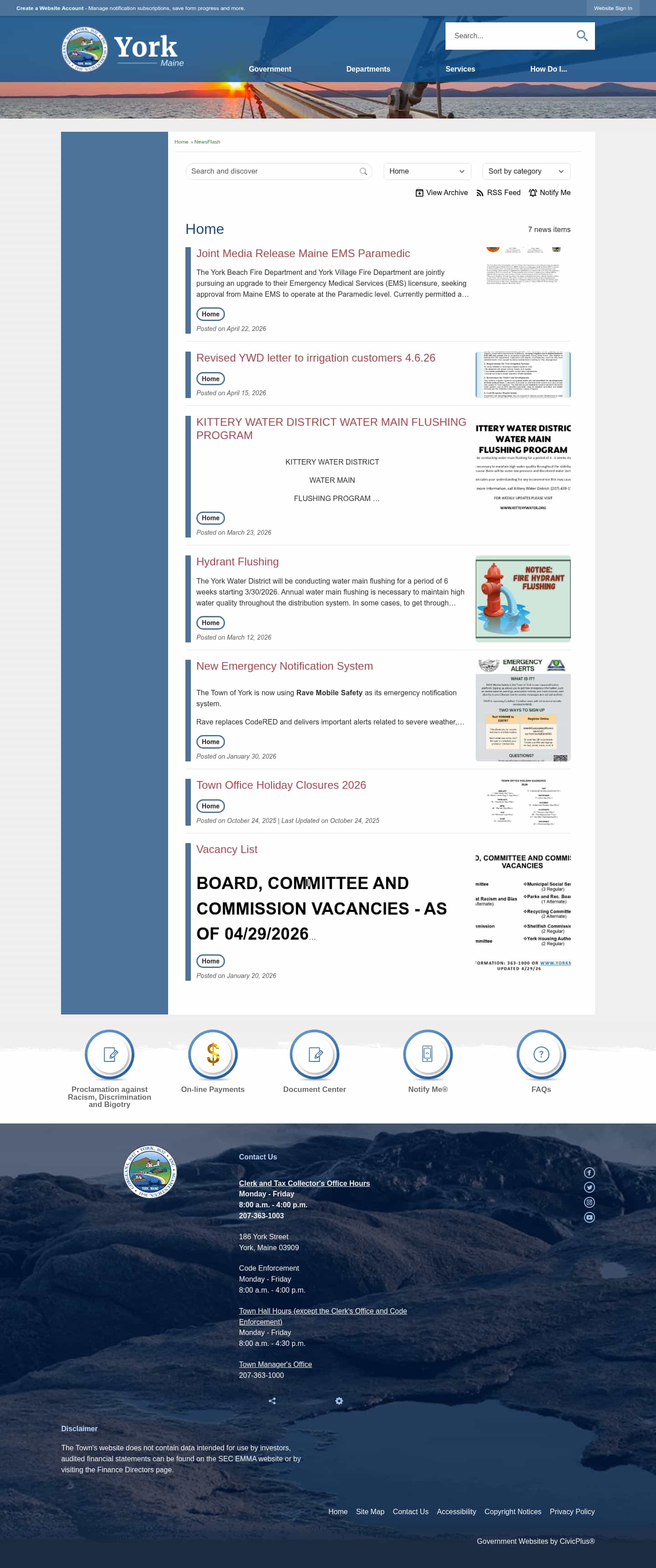 Latest website image capture