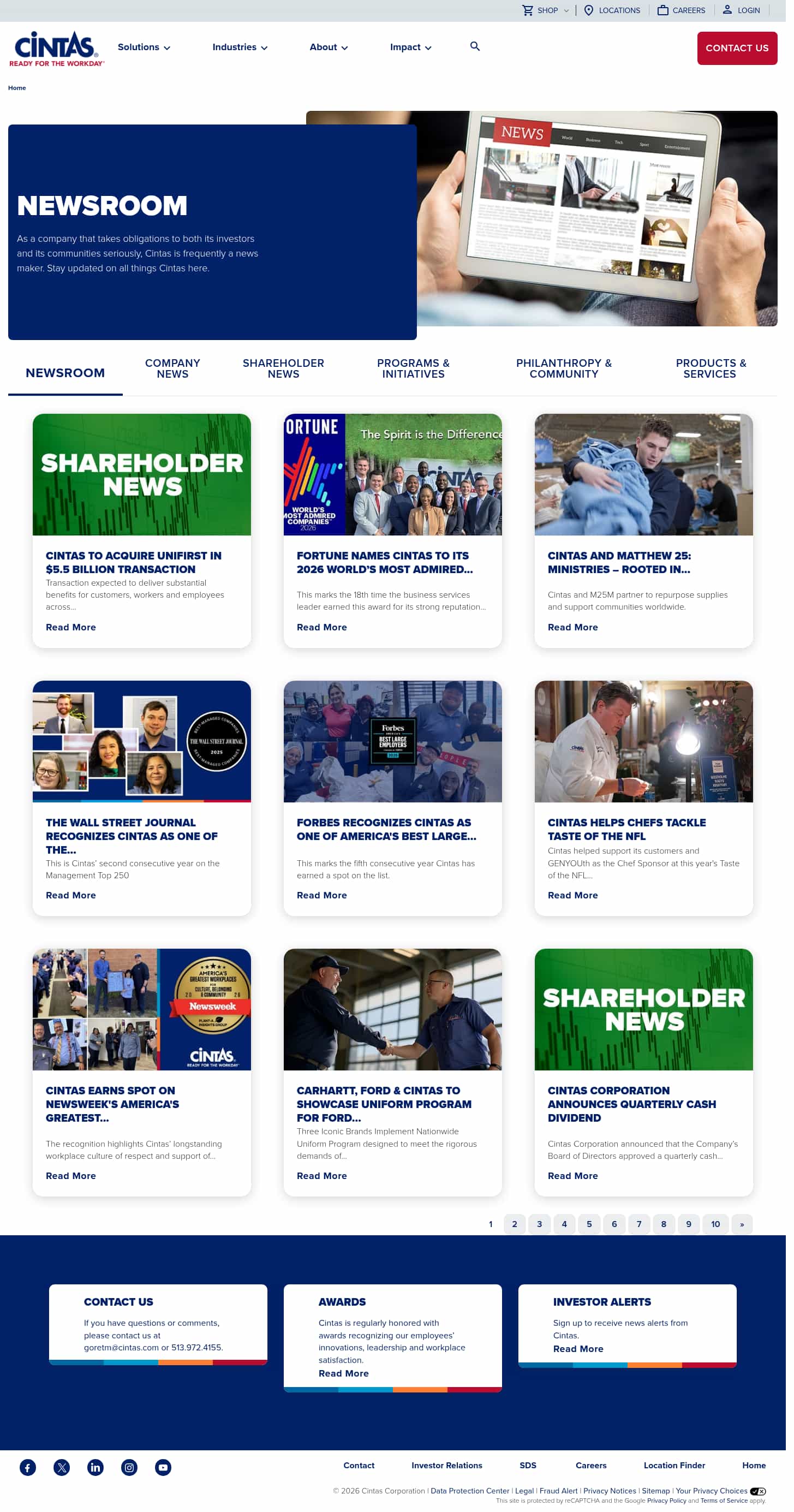 Latest website image capture