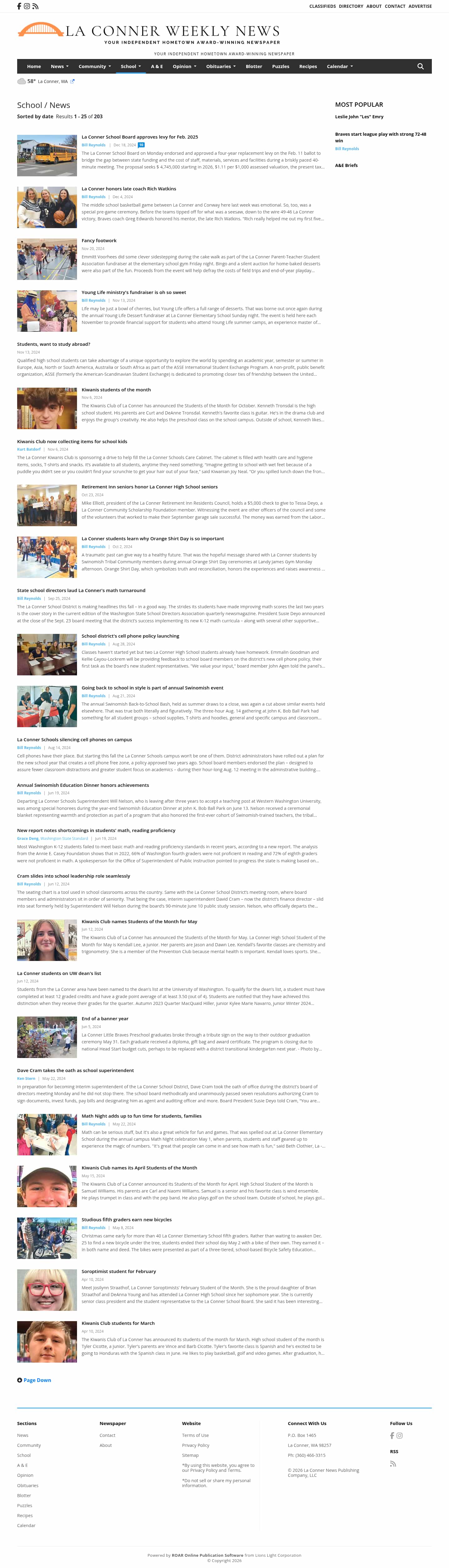 Latest website image capture