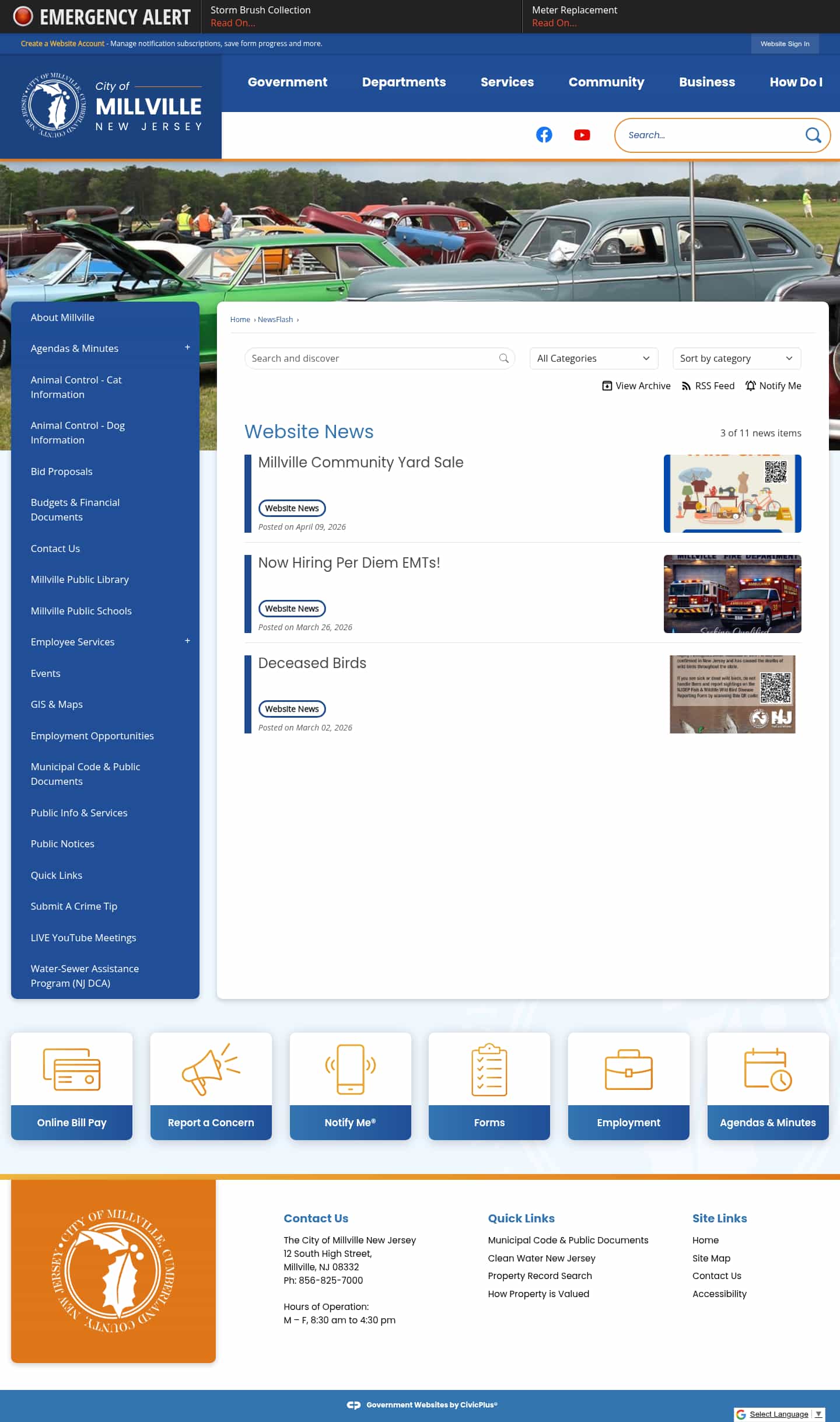 Latest website image capture