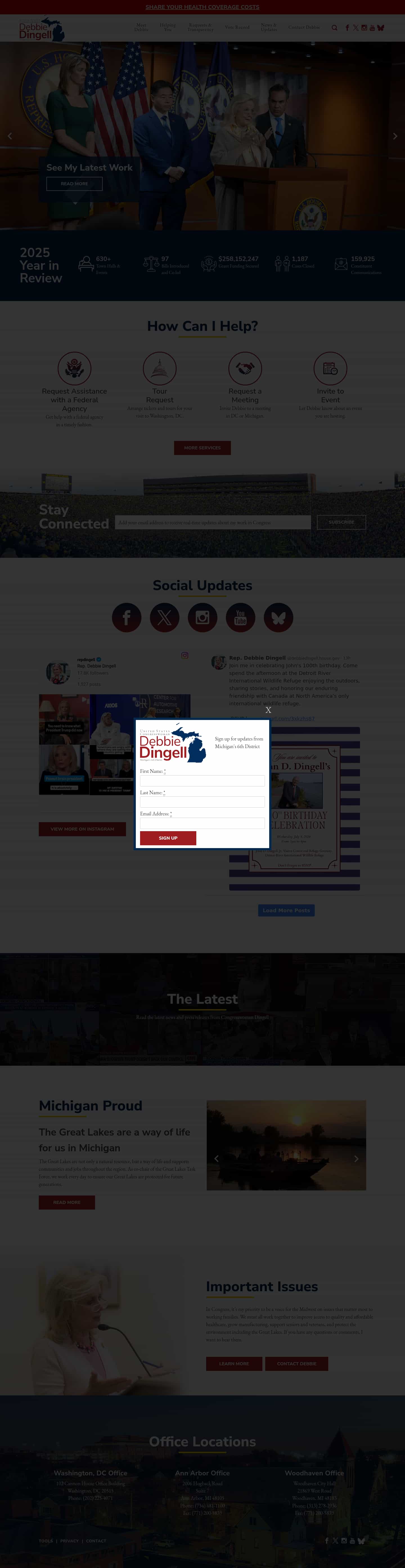 Latest website image capture
