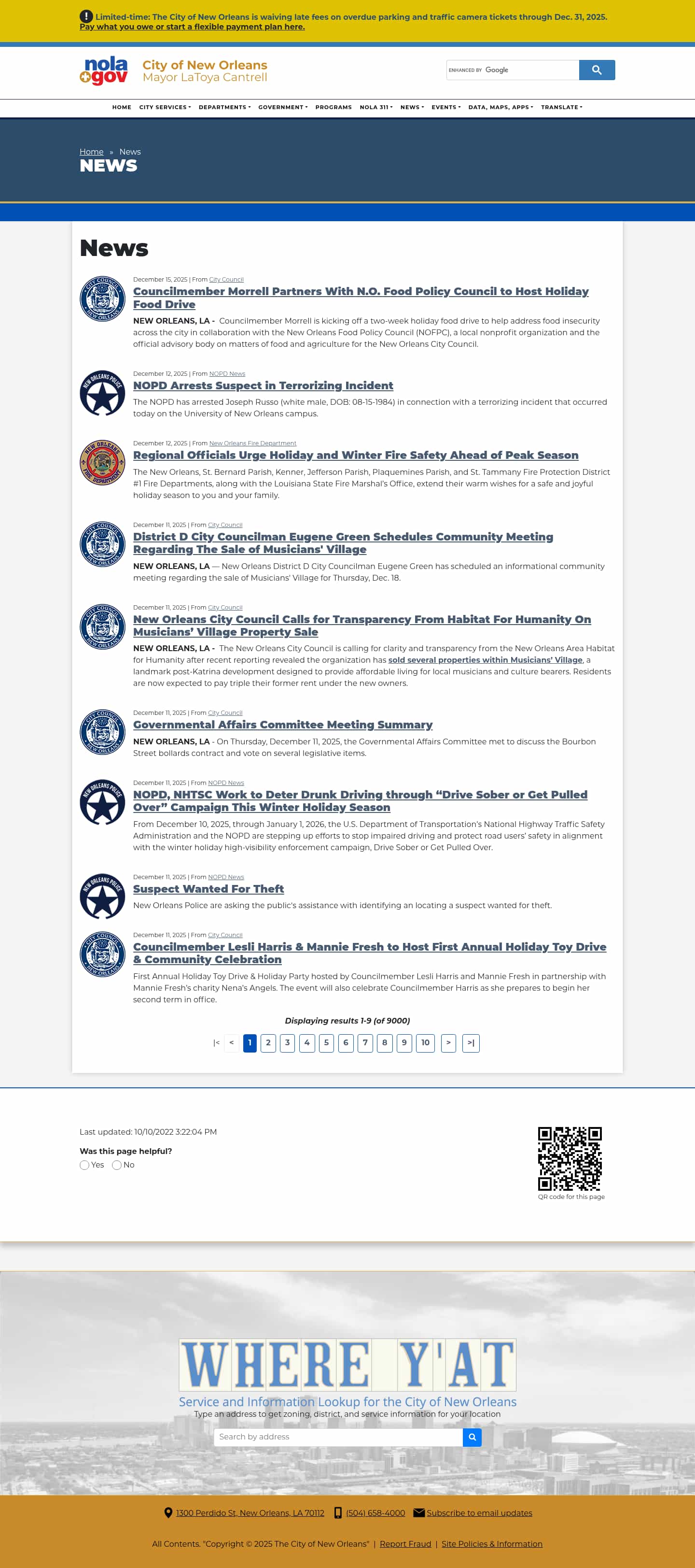 Latest website image capture