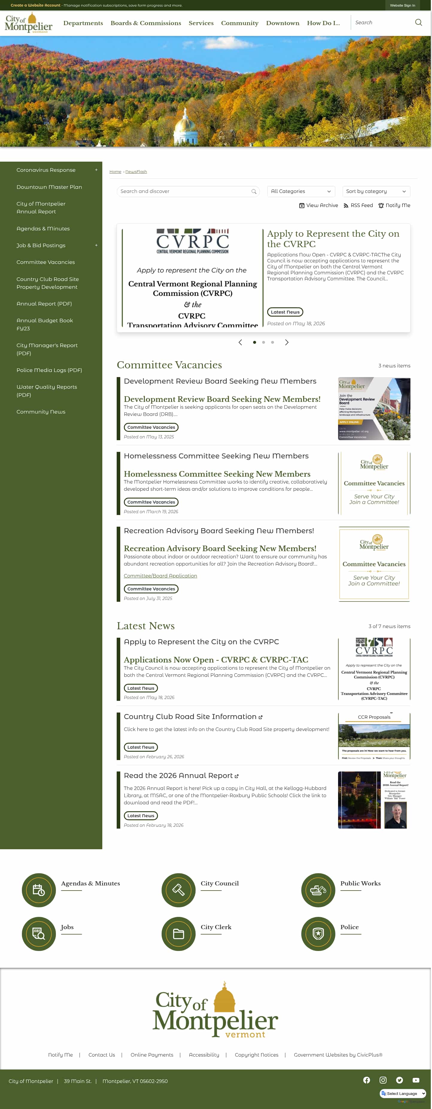 Latest website image capture