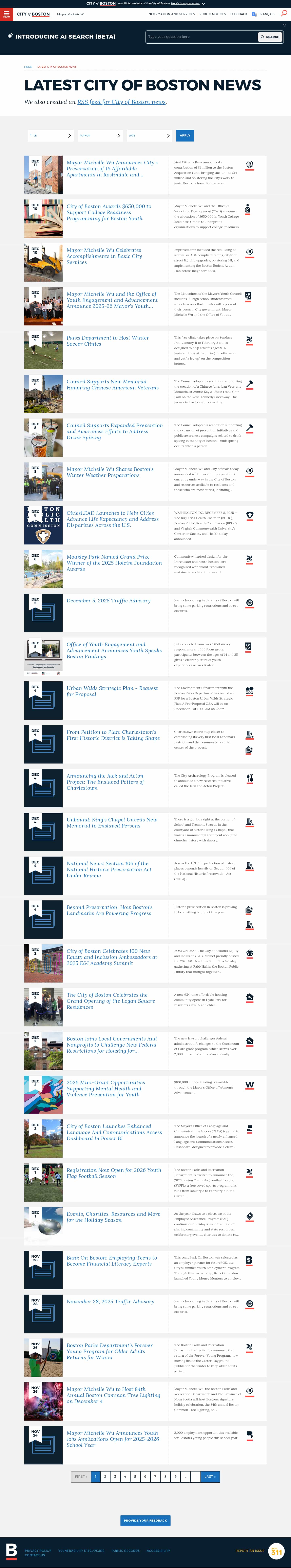 Latest website image capture