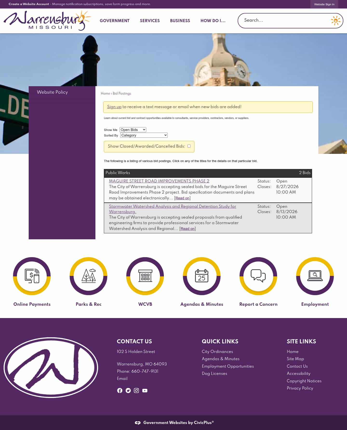 Latest website image capture