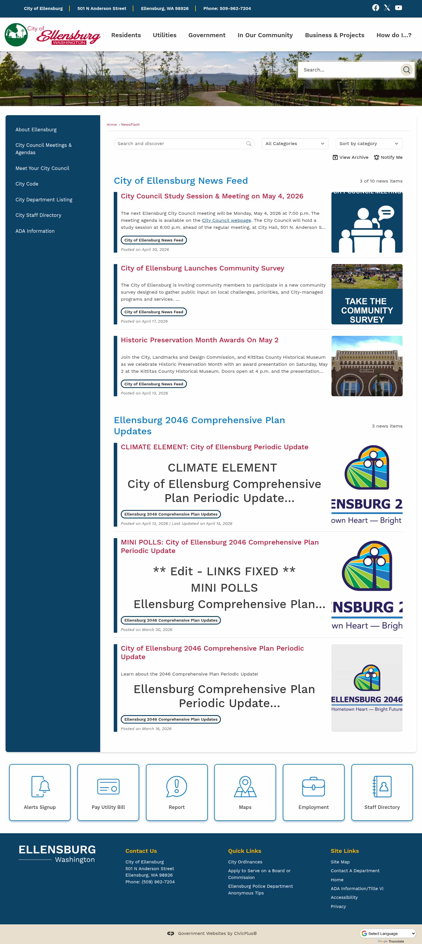 Latest website image capture
