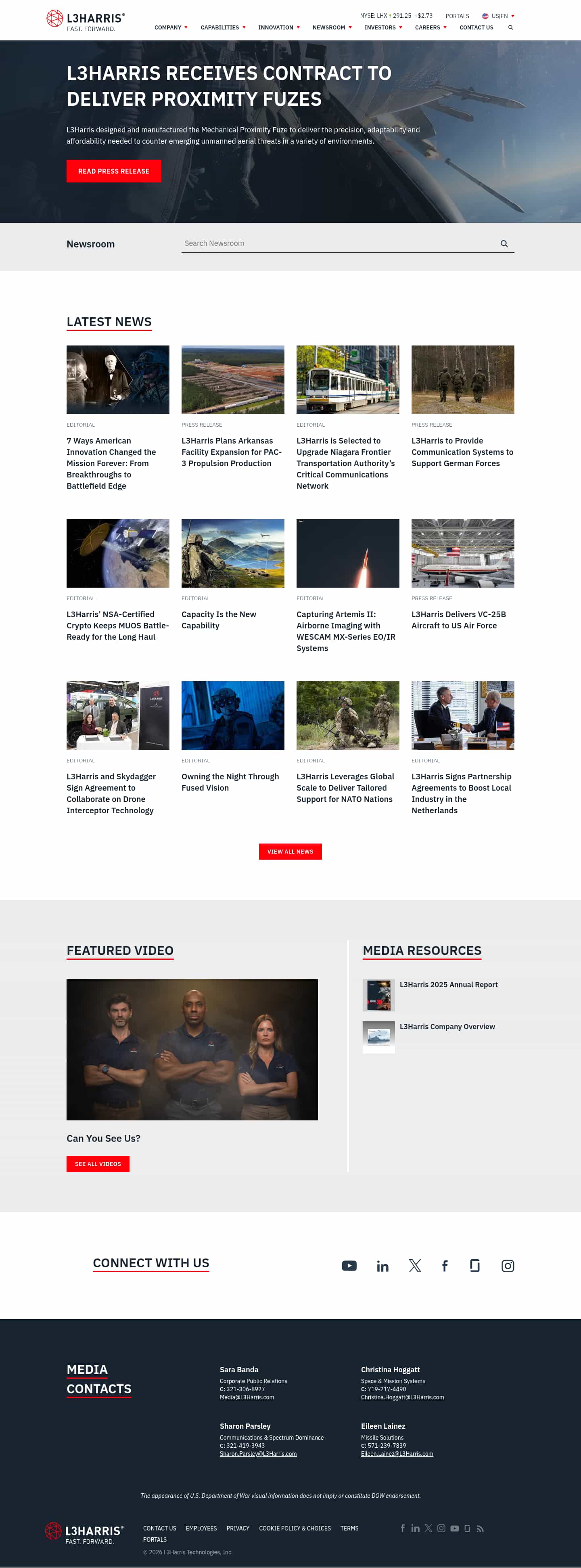 Latest website image capture